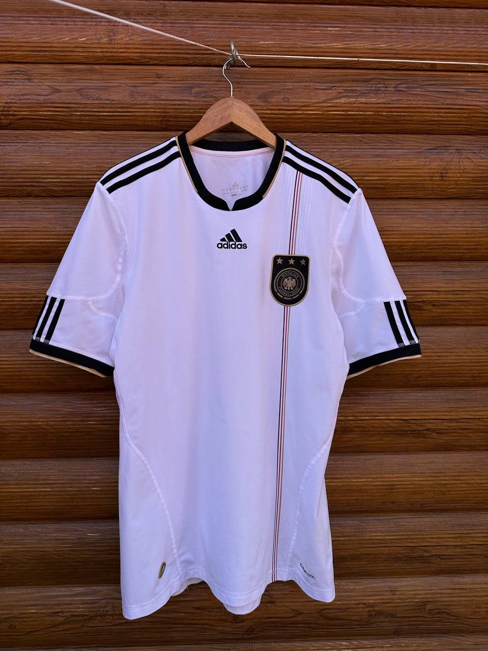 Adidas × Vintage ADIDAS GERMANY SOCCER JERSEY Size US L / EU 52-54 / 3 - 1 Thumbnail