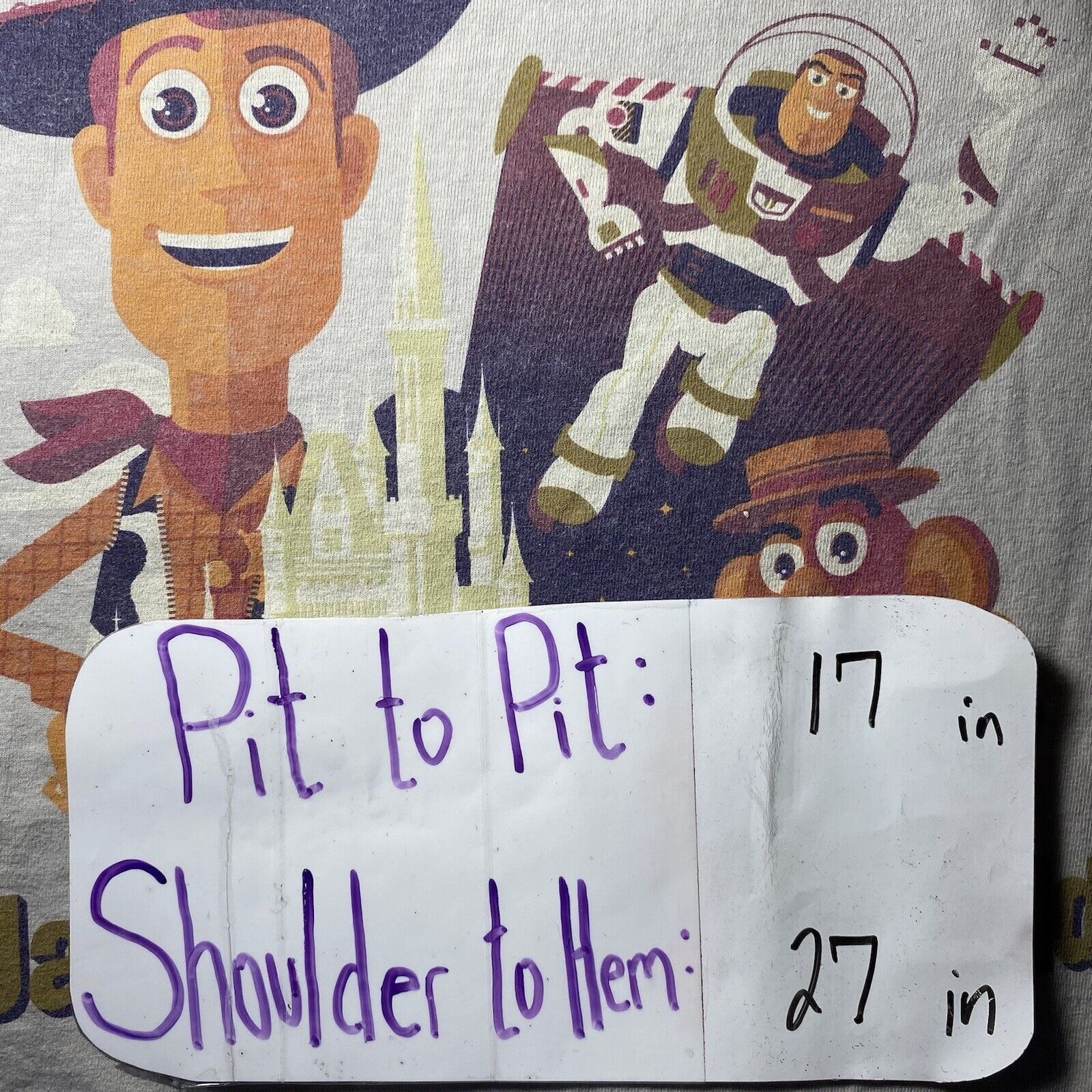 Disney Disney Parks Pixar Toy Story Graphic Tee Woody Buzz Size US S / EU 44-46 / 1 - 9 Thumbnail