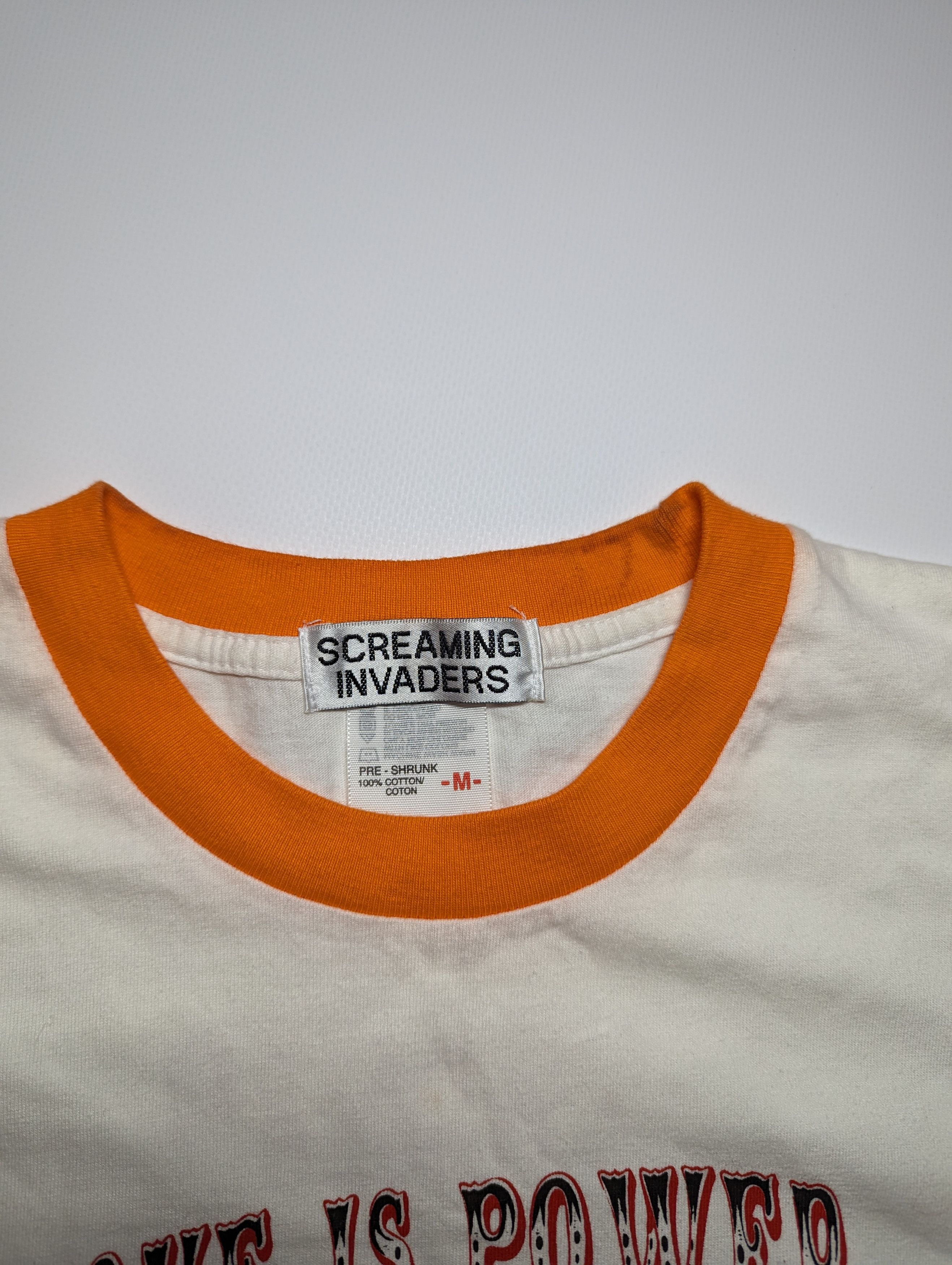 Japanese Brand Screaming Invaders Japanese Love is Power Flower T Shirt Size US M / EU 48-50 / 2 - 3 Thumbnail