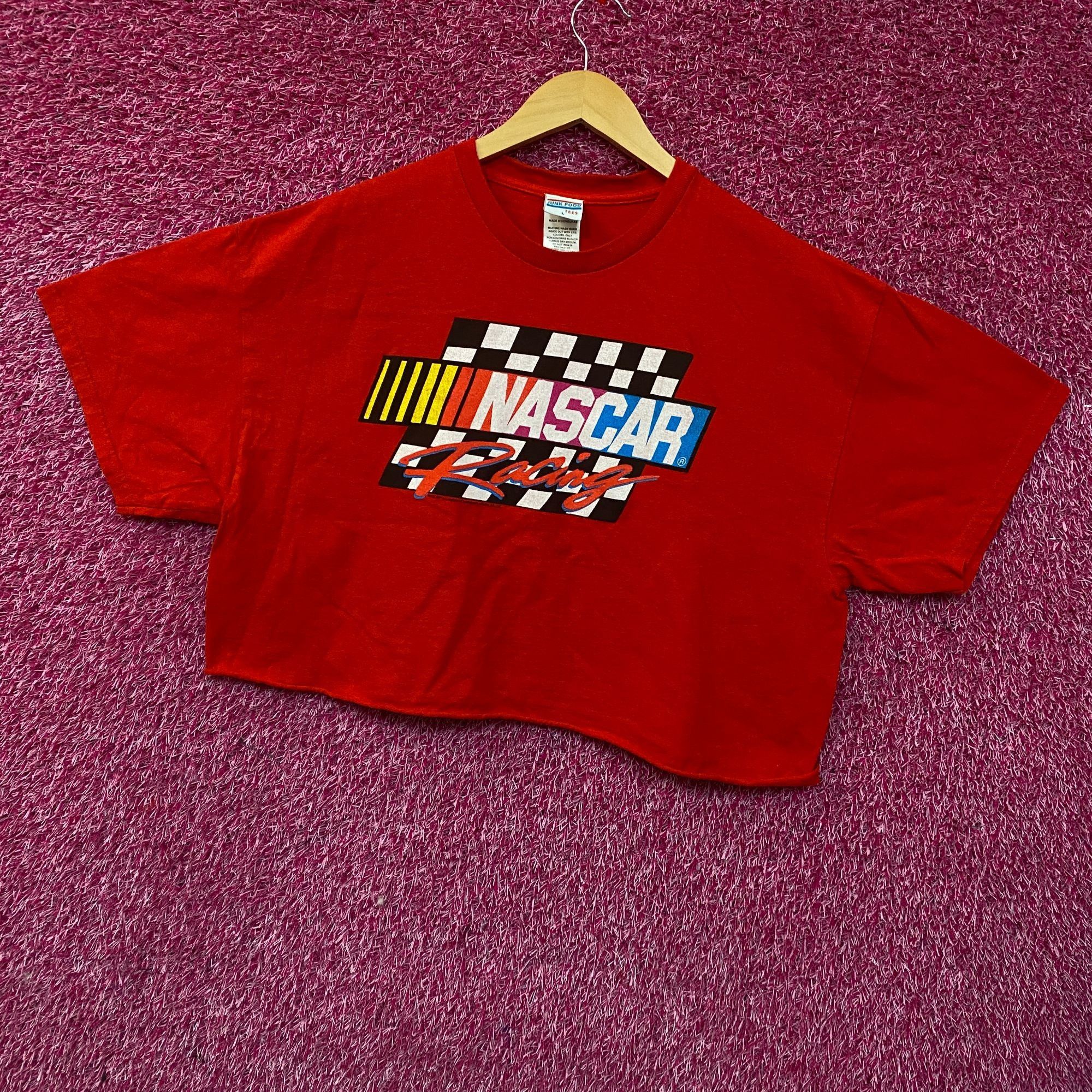 Junk Food Junk Food Clothing NASCAR Racing Flea Market Crop Tee Large Size L / US 10 / IT 46 - 3 Thumbnail