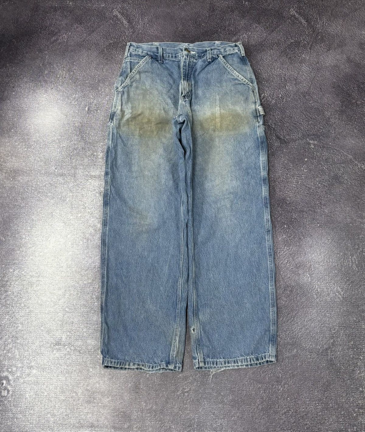 Carhartt Vintage Carhartt Original Dungaree Fit Y2K Work Baggy Jeans Size US 32 / EU 48 - 2 Thumbnail