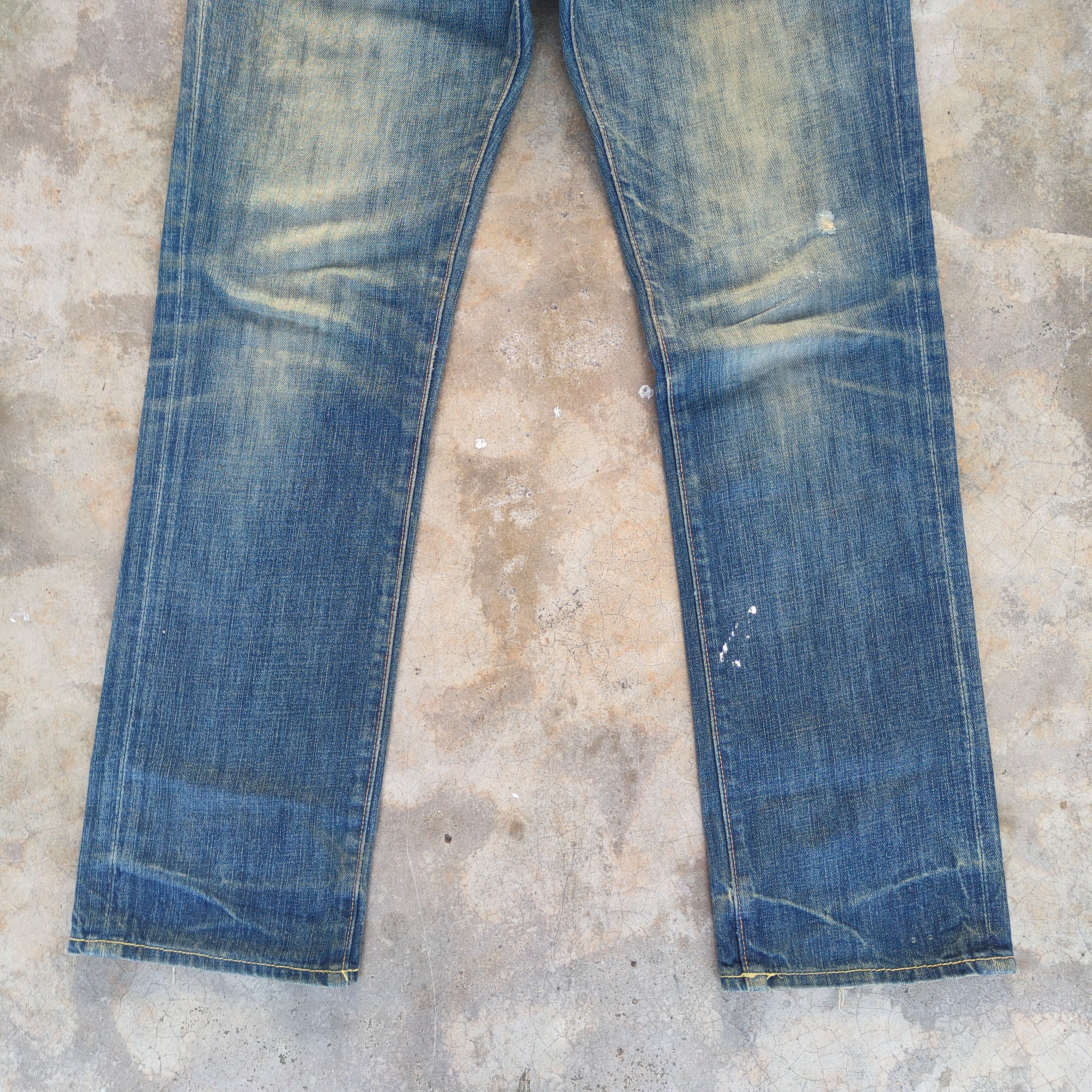 Abercrombie & Fitch VINTAGE ABERCROMBIE FLARE RUSTY FADED JEANS DENIM PANTS Size US 34 / EU 50 - 4 Thumbnail