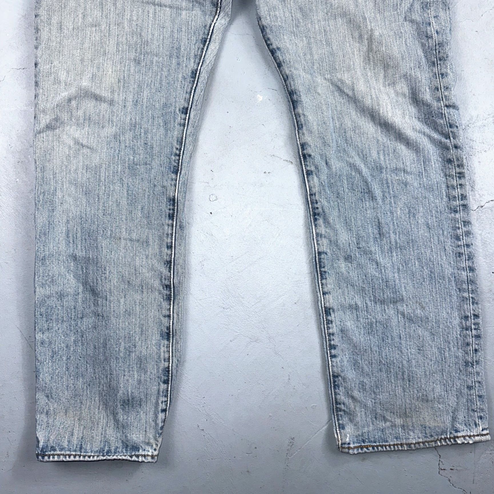 Levi's Levi's 501 Levi's Jeans 501 Vintage Y2K Straight Leg Jeans 36x30 Light Blue 90s Mens Men's Regular Denim Cotton Jeans Button Levis 501 Series Blues Size US 36 / EU 52 - 3 Thumbnail