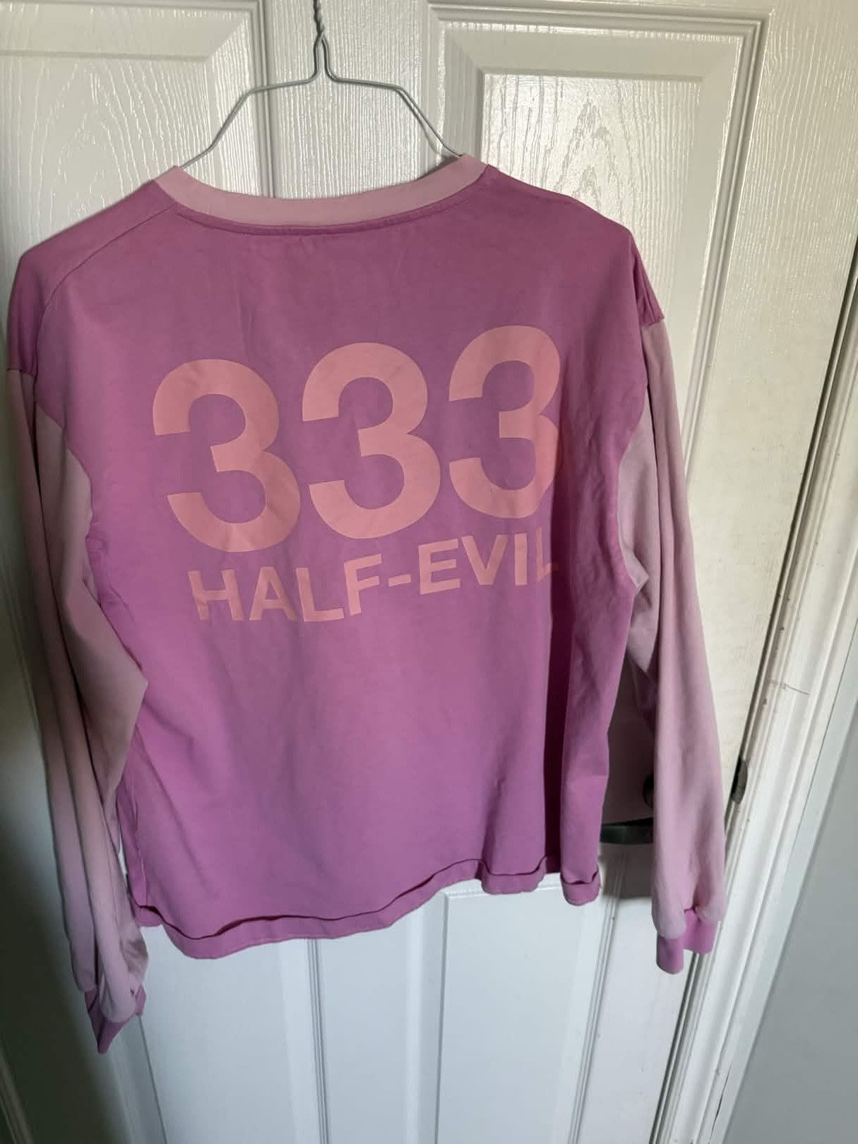 Half Evil Half Evil Very Rare 7 Year Anniversary Pink Longsleeve Size US L / EU 52-54 / 3 - 2 Thumbnail