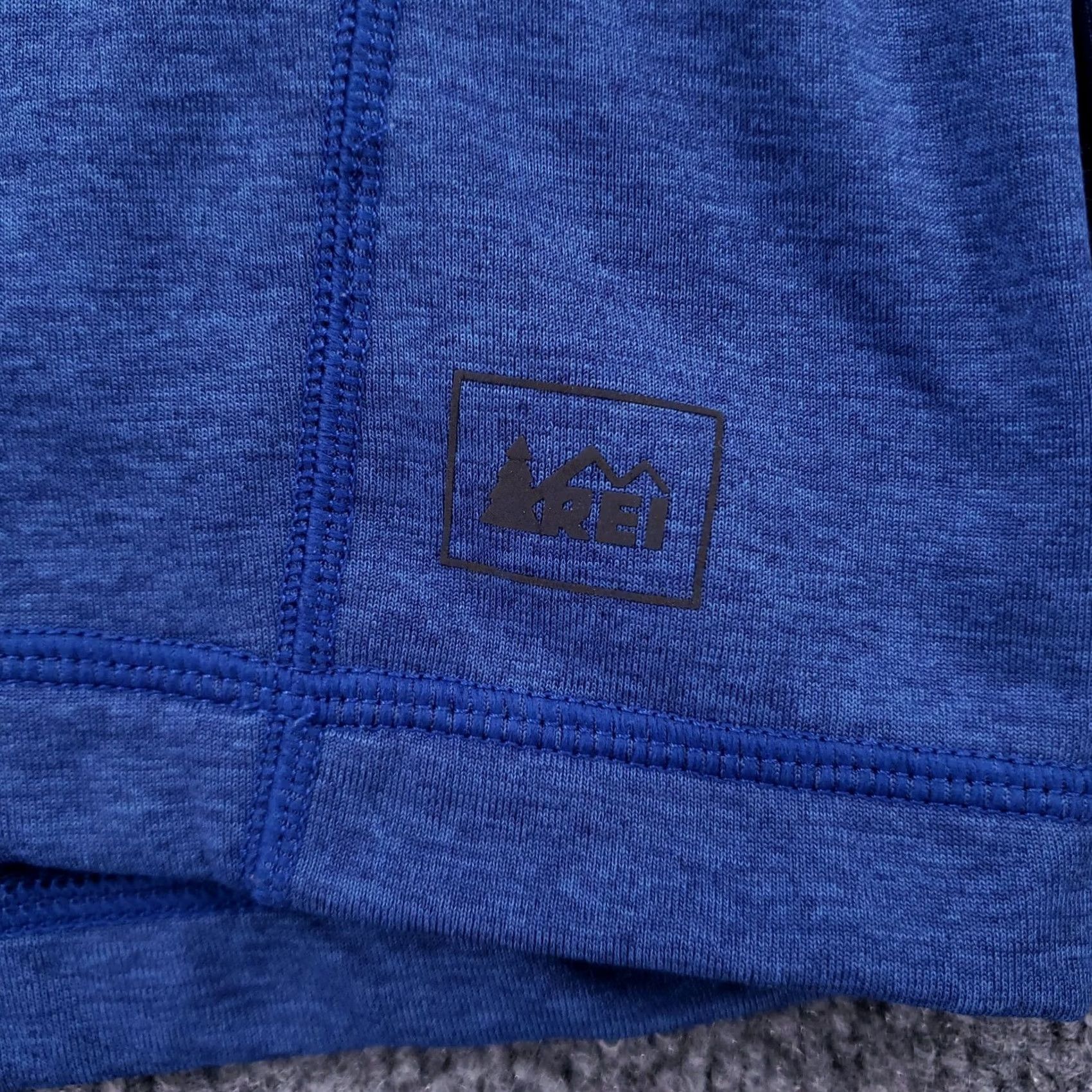 Vintage REI Shirt Mens M Medium Blue Heather 1/4 Zip Pullover Long Sleeve Athleisure Size US M / EU 48-50 / 2 - 3 Thumbnail