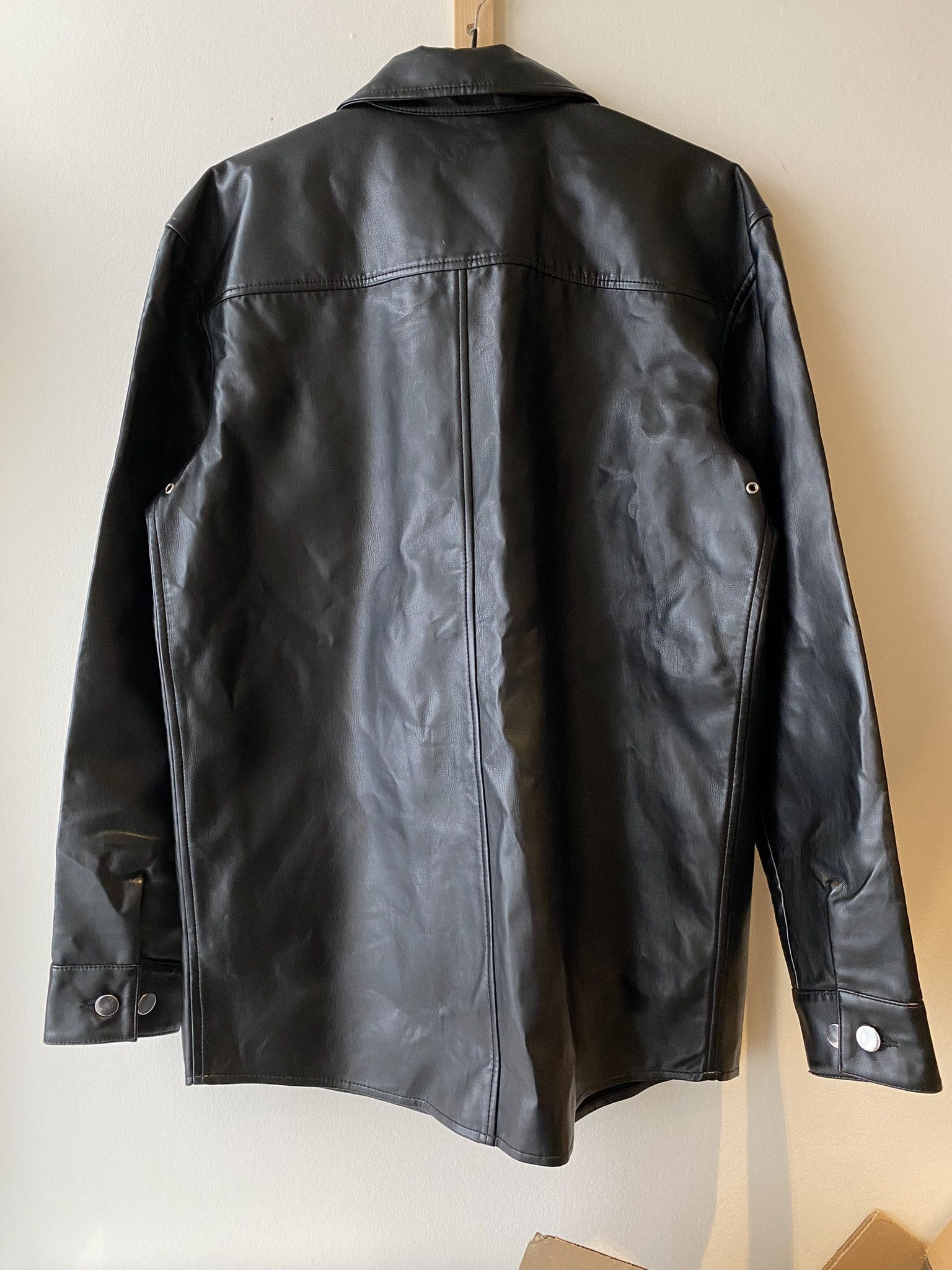 Han Kjobenhavn NWOT $750 - 46/S - Black Army Zip Shirt Size US S / EU 44-46 / 1 - 5 Thumbnail