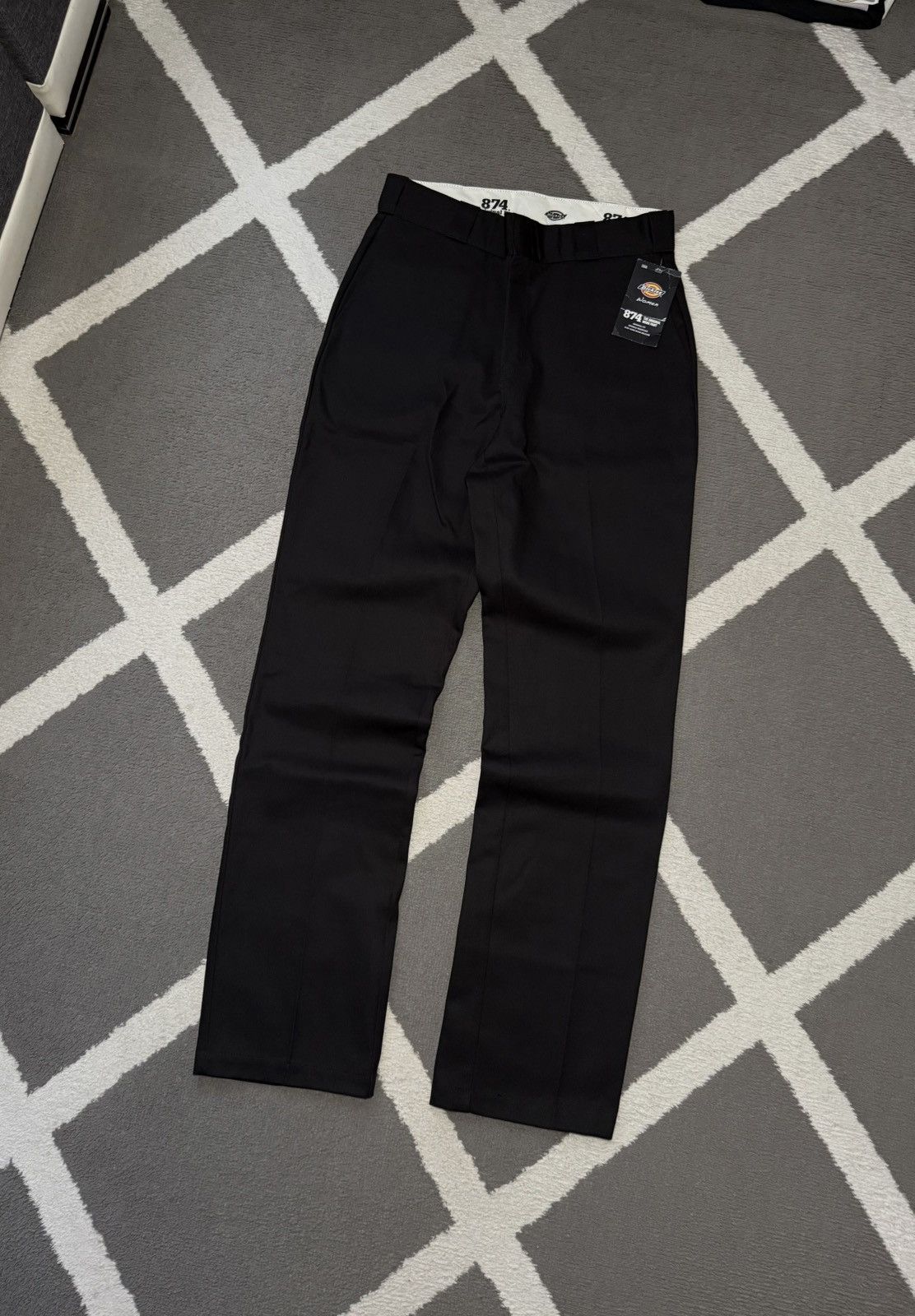 Dickies × Vintage Dickies Icons 874 Original Fit Women Straight Pants Black Size 27" / US 4 / IT 40 - 3 Thumbnail