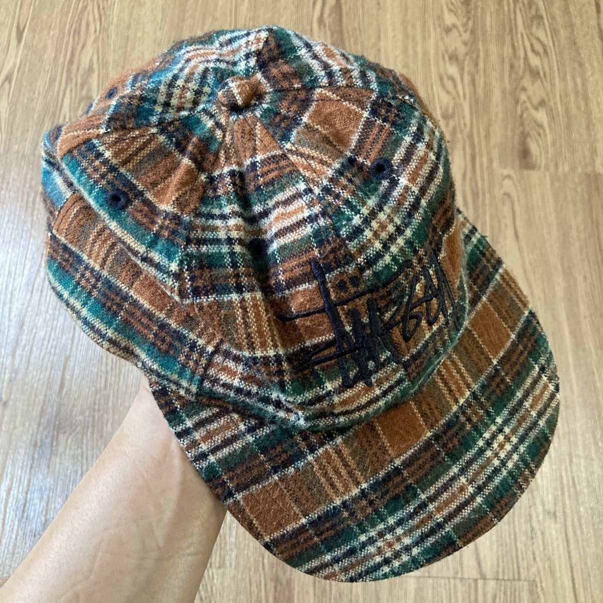 Stussy Vintage Stussy 6 Panel Plaid Size ONE SIZE - 5 Thumbnail