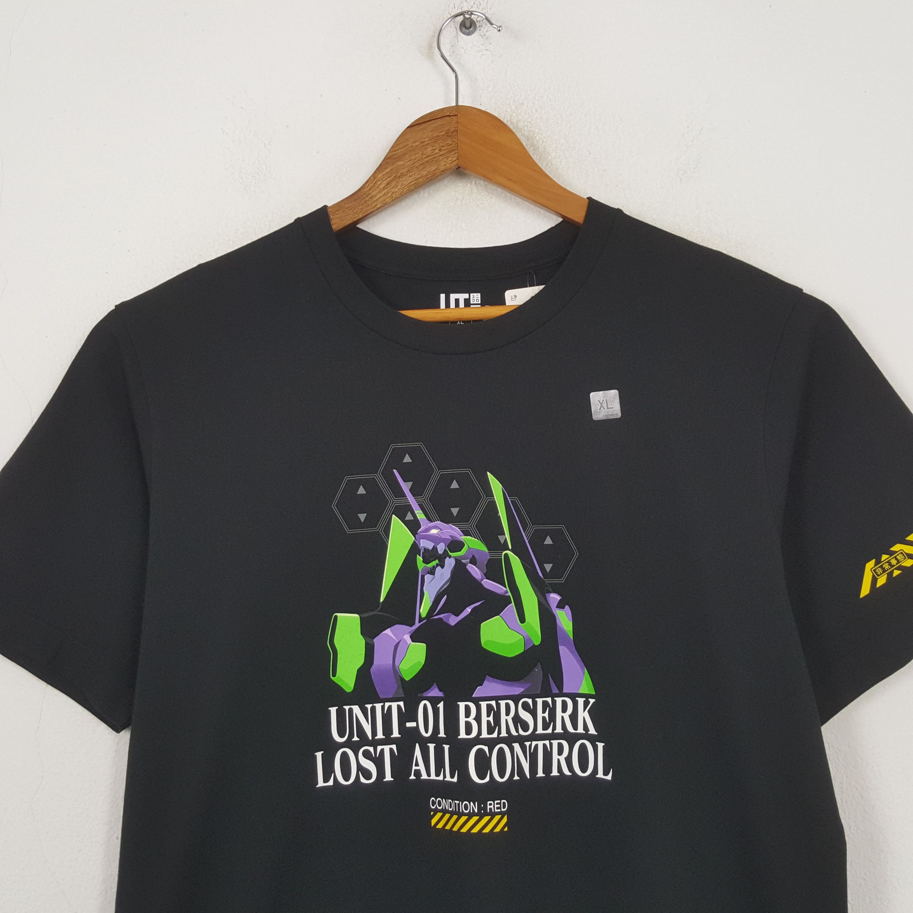 Anime Vintage Neon Genesis Evangelion Japan Animated T-shirt RR2 Size US XL / EU 56 / 4 - 2 Thumbnail