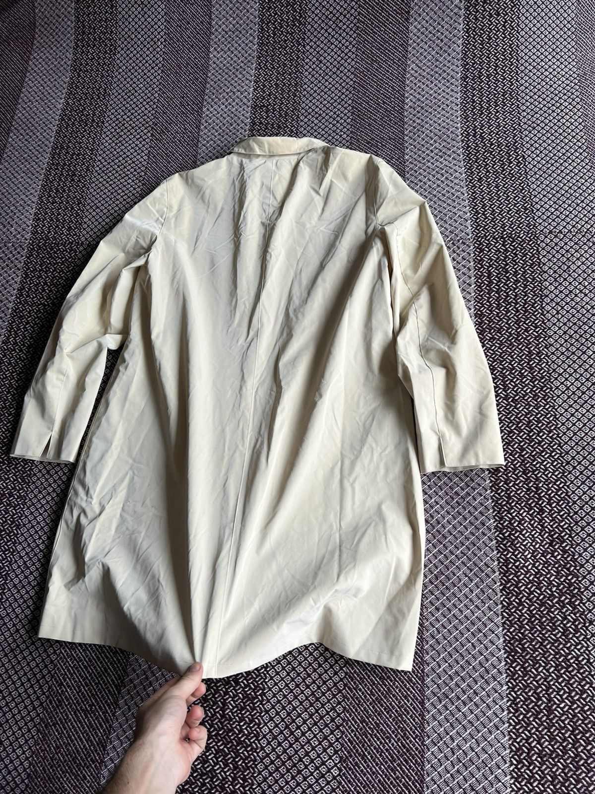 Vintage Vintage Gianni Versace Trench Coat 90s Italy Rare Size M / L Size M / US 6-8 / IT 42-44 - 15 Thumbnail