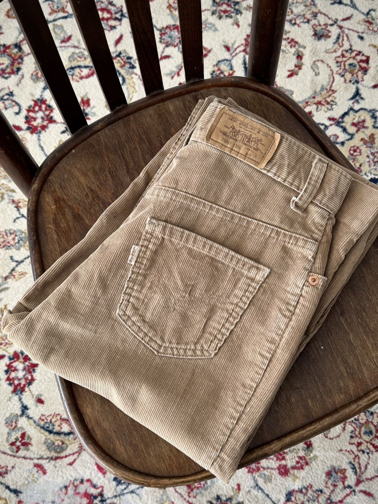 Levi's 1970s Levi’s 26048 USA Women’s Corduroy Pants Size 24" / US 00 / IT 34 - 1 Thumbnail