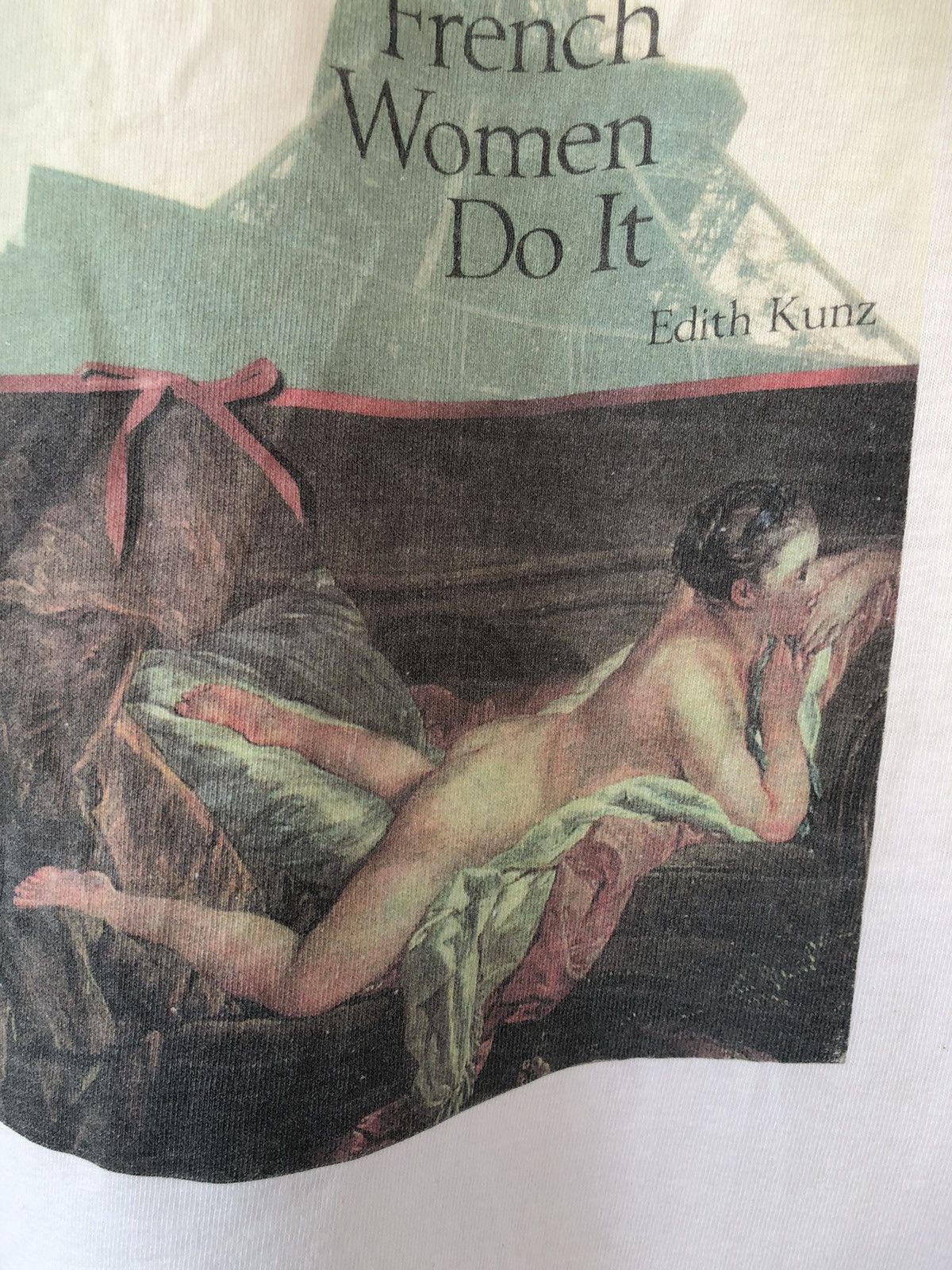 Vintage Vintage 90s Edith Kunz fatale Novel Tee Size US XL / EU 56 / 4 - 5 Thumbnail
