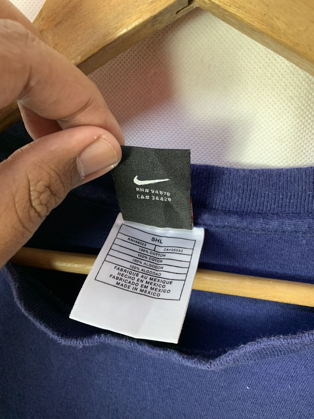 Nike ✔️Nike Illinois Football Swoosh Tee NFL Size US L / EU 52-54 / 3 - 6 Thumbnail