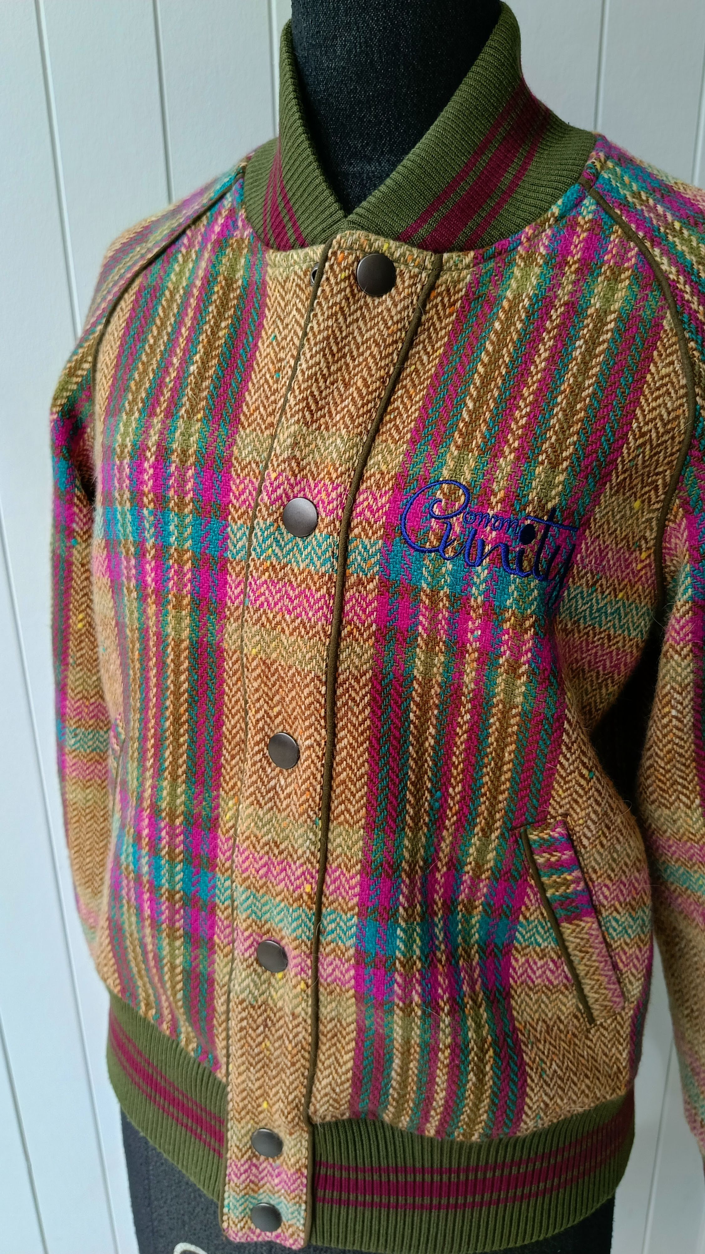 Hysteric Glamour Hysteric Glamour Ozone Community Japan bomber wool jacket Size US XS / EU 42 / 0 - 5 Thumbnail