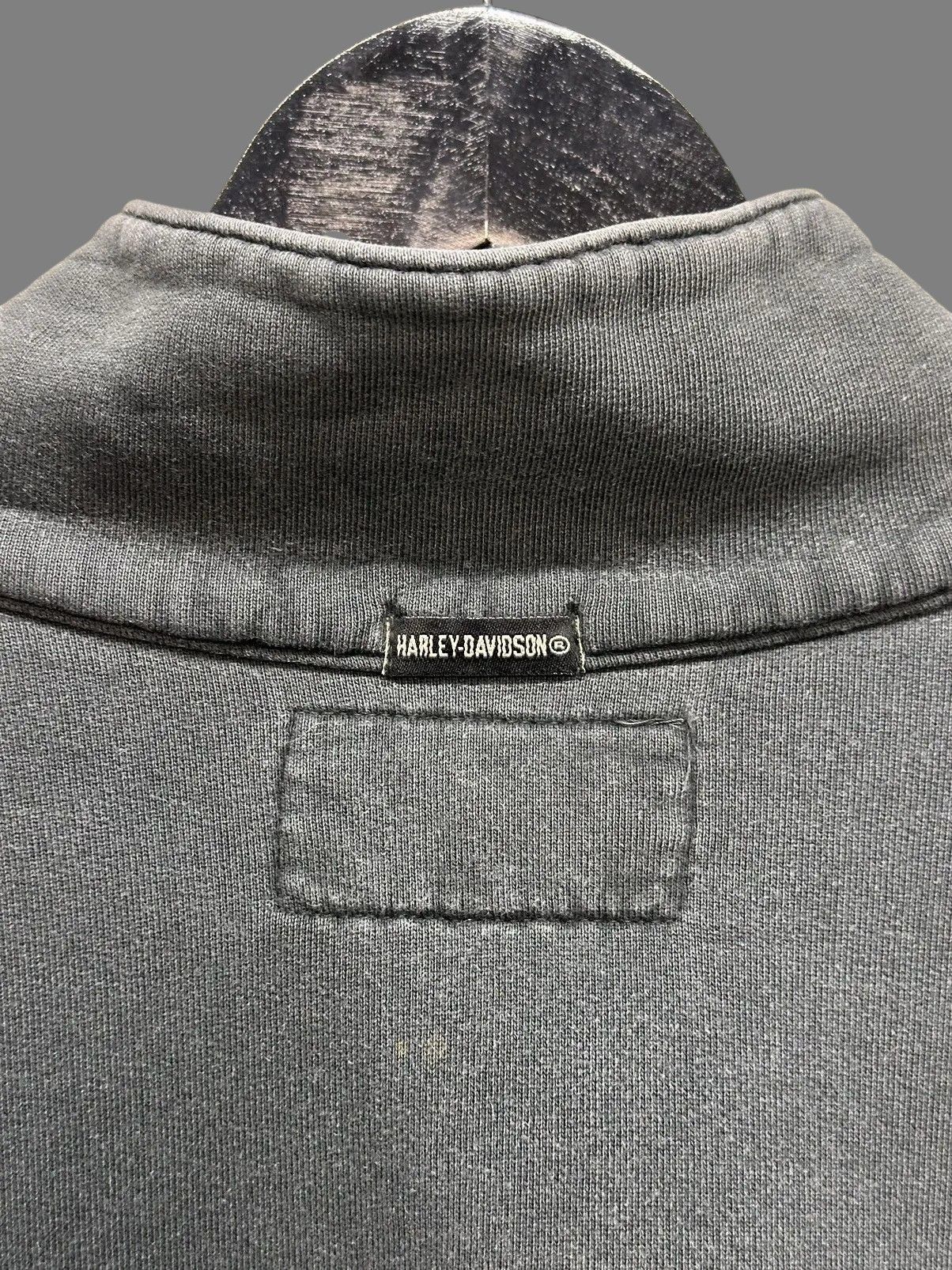 Indian Motorcycle Vintage Harley Davidson Y2K Black Quarter Zip Sweatshirt L Size US L / EU 52-54 / 3 - 11 Thumbnail