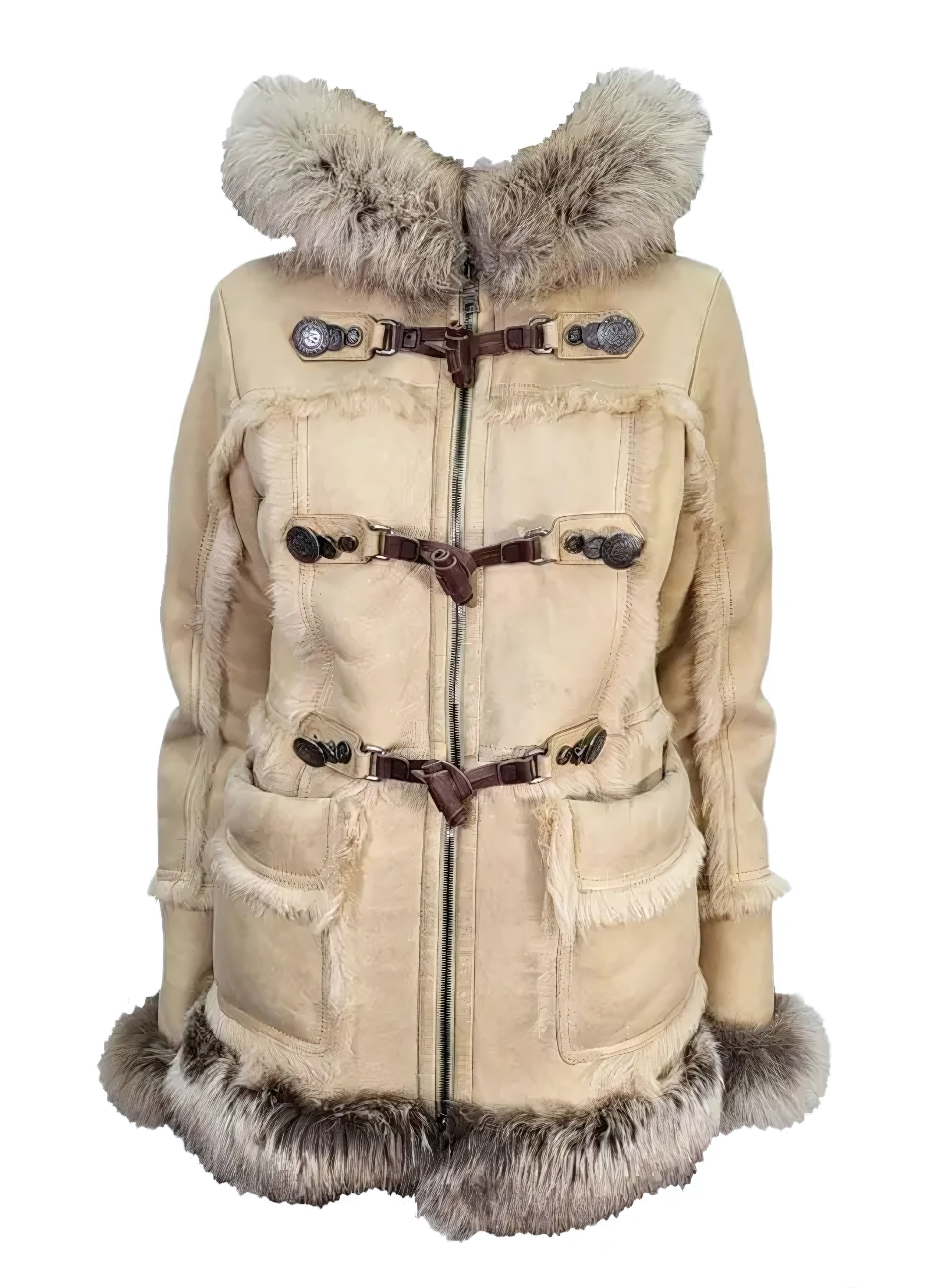 PRADA archive fur muffler 2007aw 【公式通販】