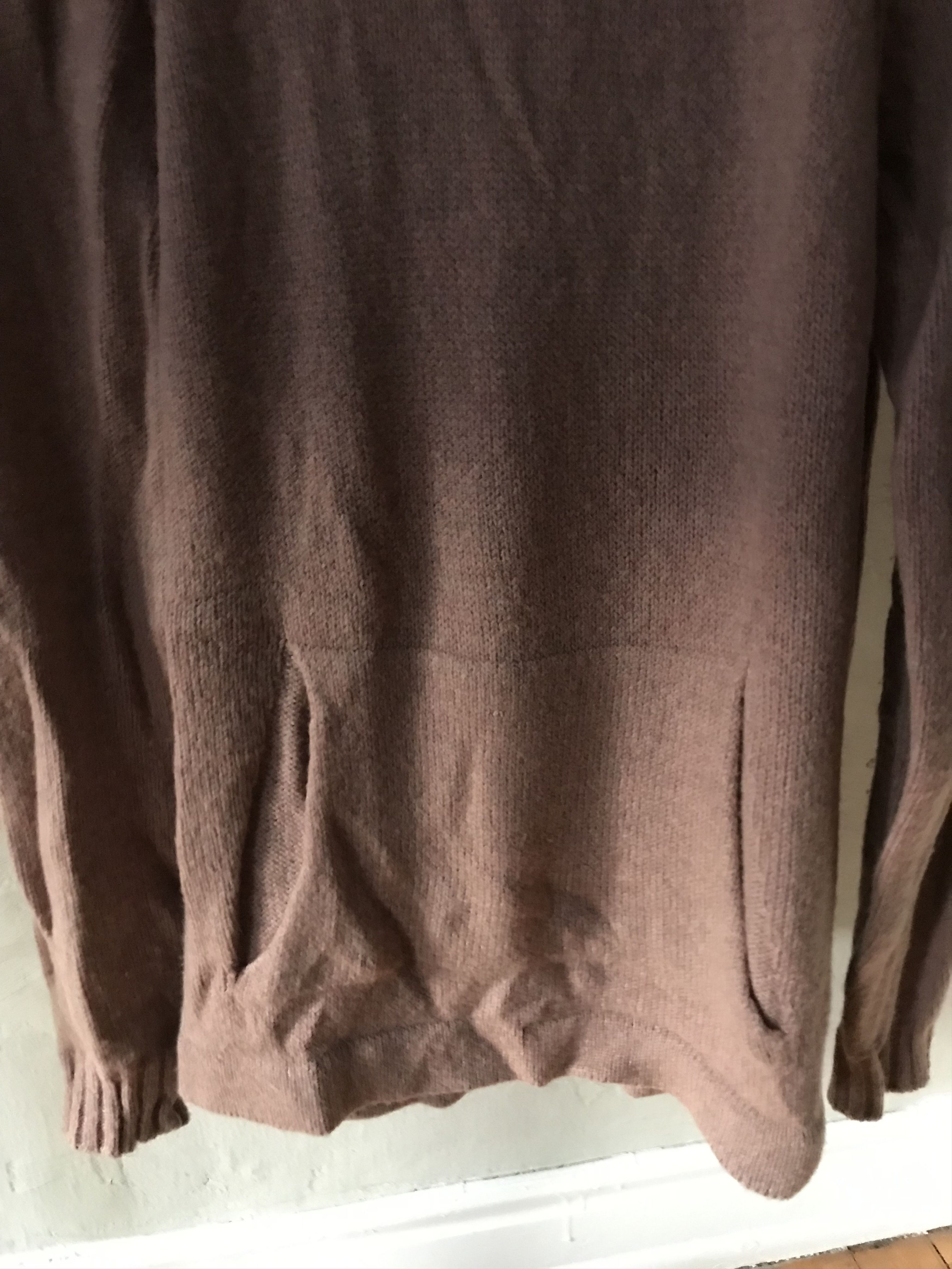 Roberto Collina Roberto Collina merino wool hooded sweater, pink/sand Size US L / EU 52-54 / 3 - 5 Thumbnail