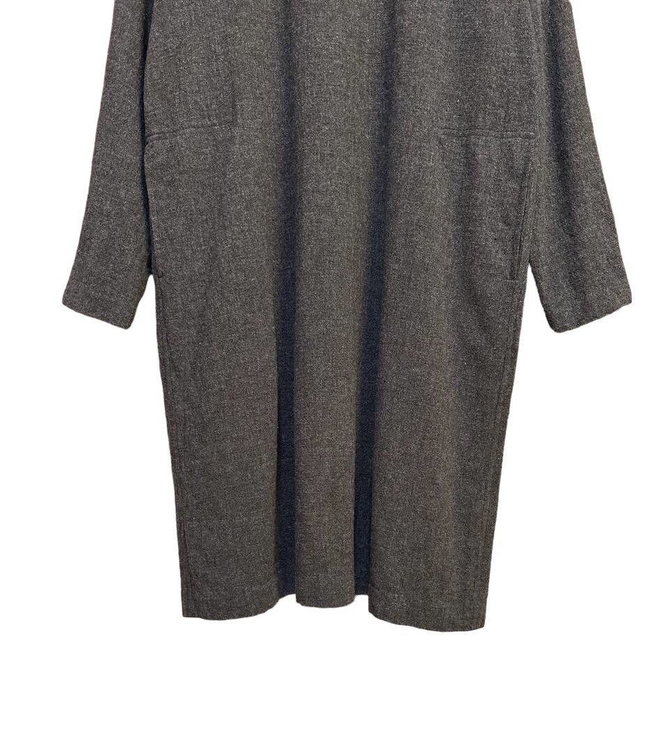 Issey Miyake Plantation Plain Linen Dress Size M / US 6-8 / IT 42-44 - 3 Thumbnail