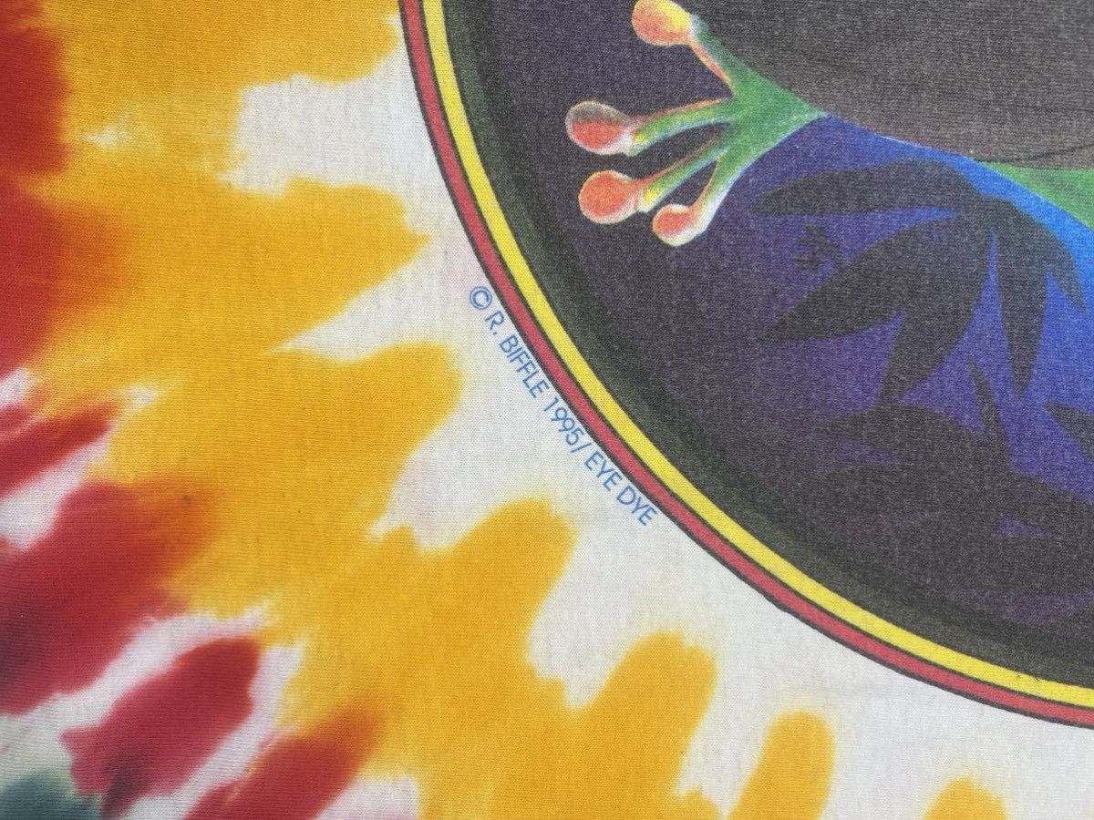 Other Vintage 90s Rasta Frog Tie Dye T Shirt Size XL Double Sided Size US XL / EU 56 / 4 - 5 Thumbnail