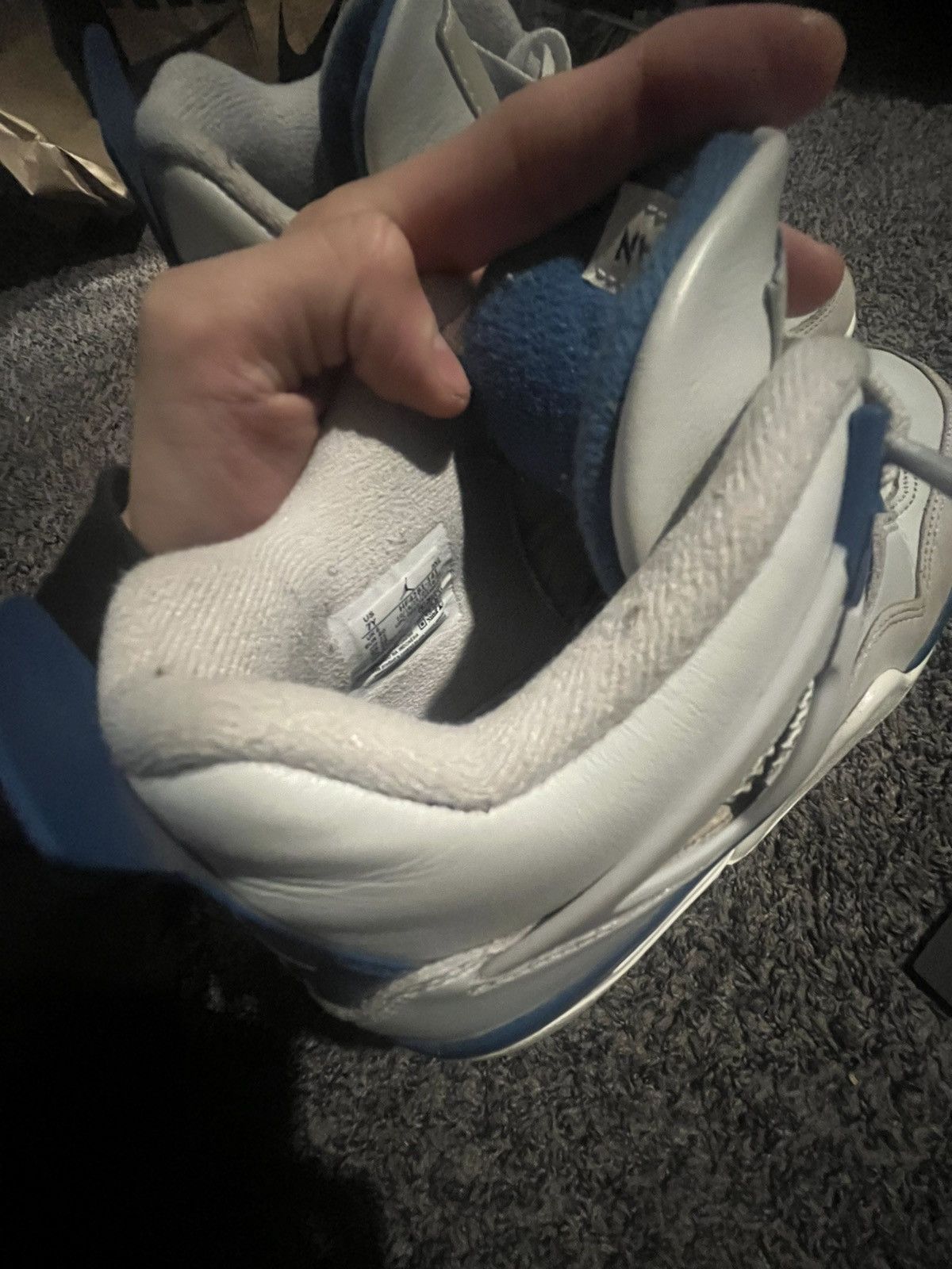 Jordan Brand Jordan 4 Military Blue Size US 7 / EU 40 - 4 Thumbnail