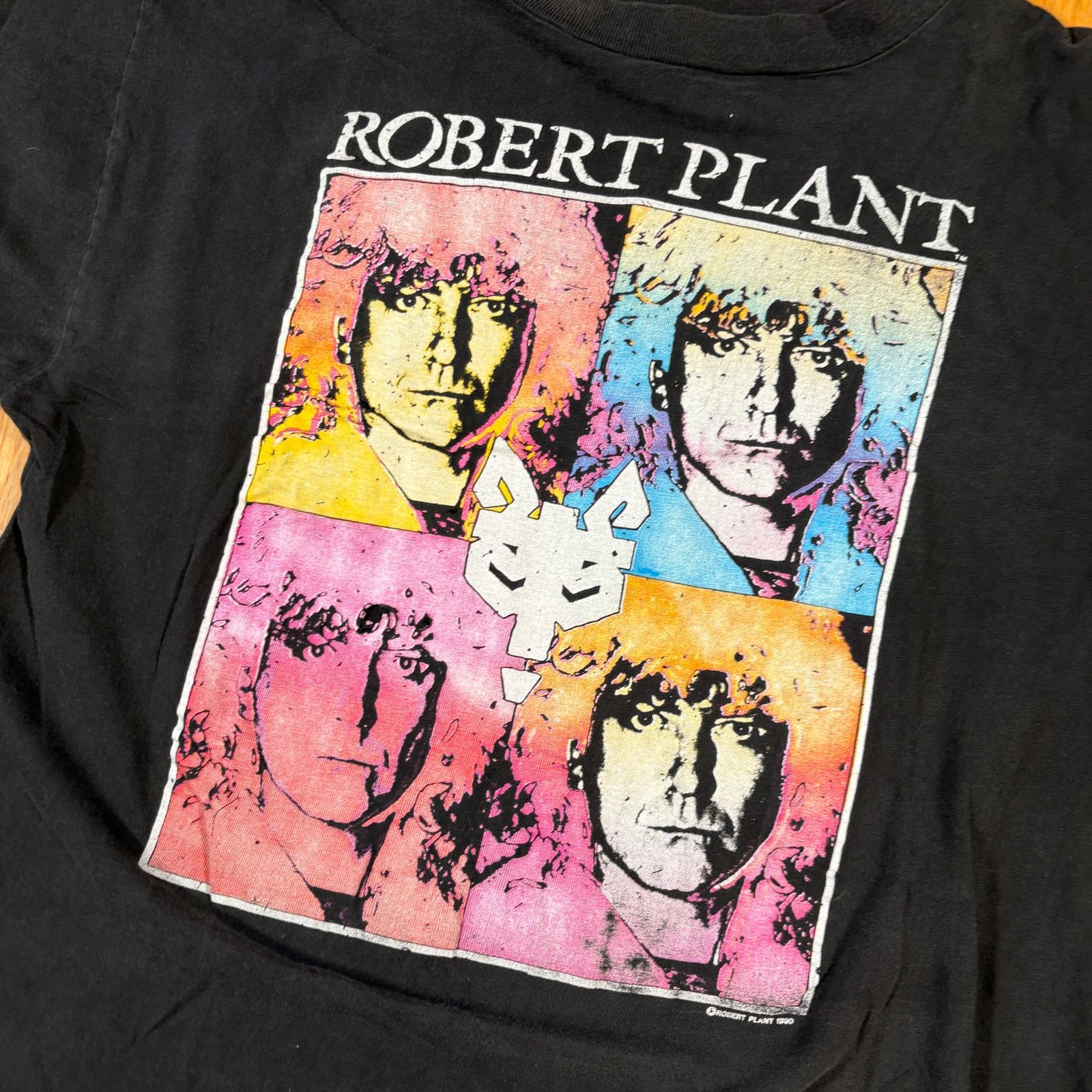Vintage Vintage 90s Robert Plant Tour Shirt Led Zeppelin Size US L / EU 52-54 / 3 - 4 Thumbnail