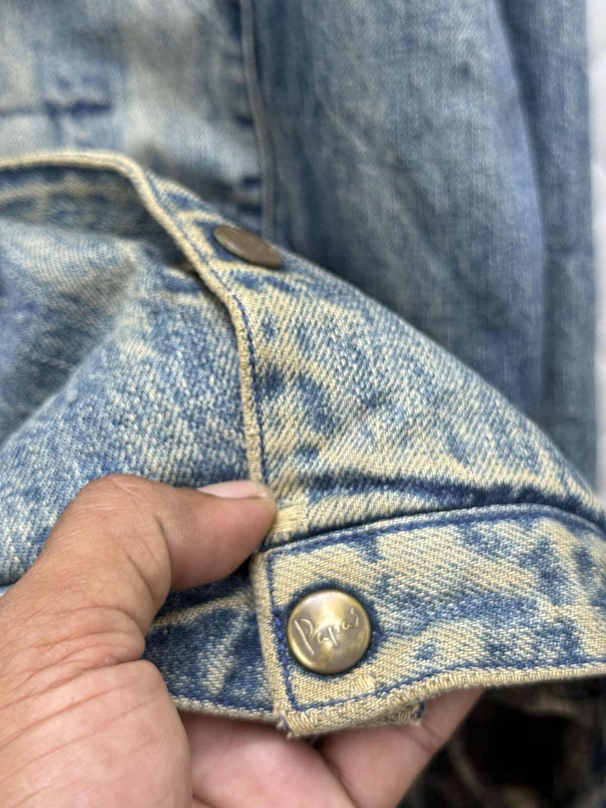 Japanese Brand 🔥🔥💥ARCHIVE PAPAS DENIM JACKET Size US L / EU 52-54 / 3 - 8 Thumbnail