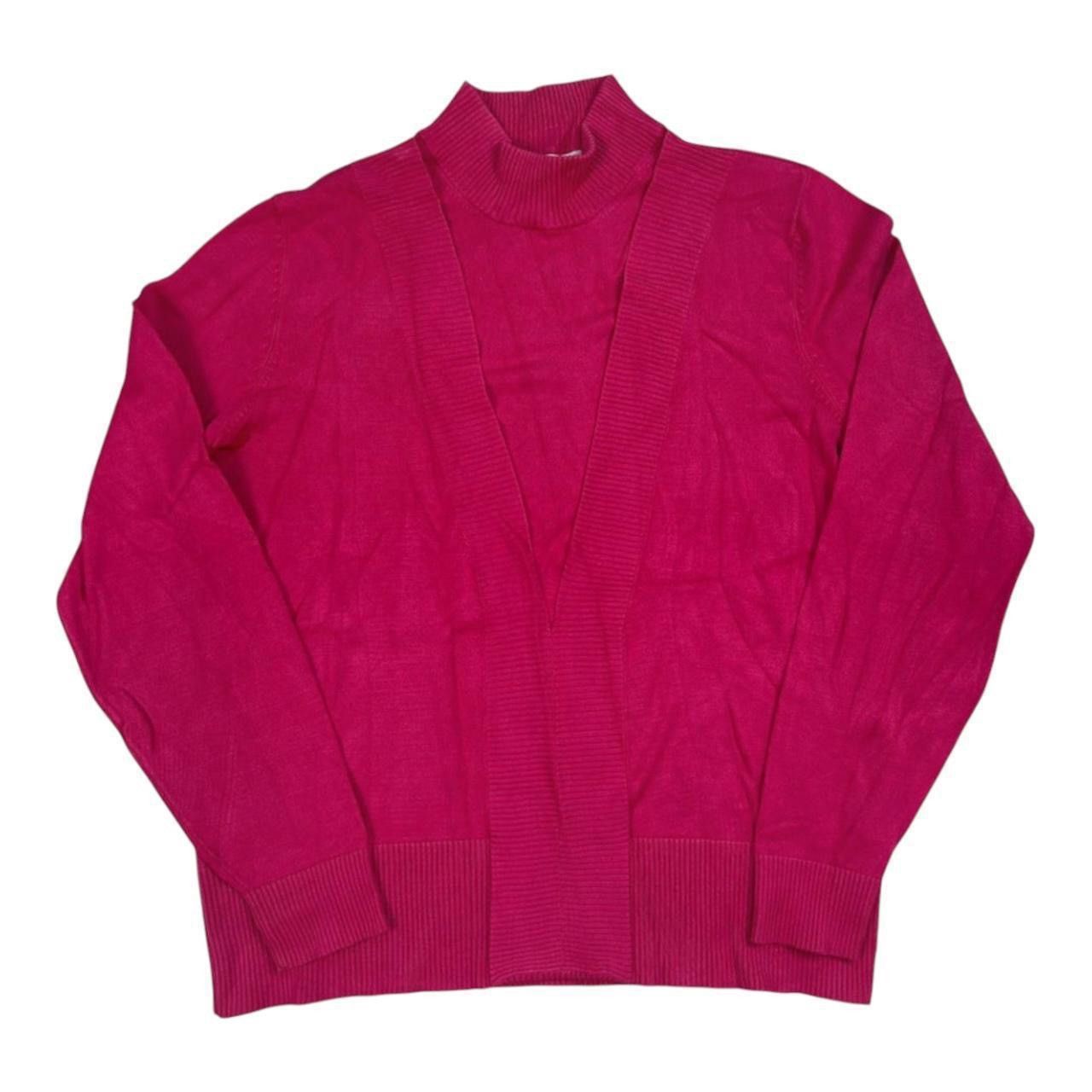 Vintage Roberto Sarto Womens Pink sweater Jumper Cotton Size M 40. Size M / US 6-8 / IT 42-44 - 1 Thumbnail