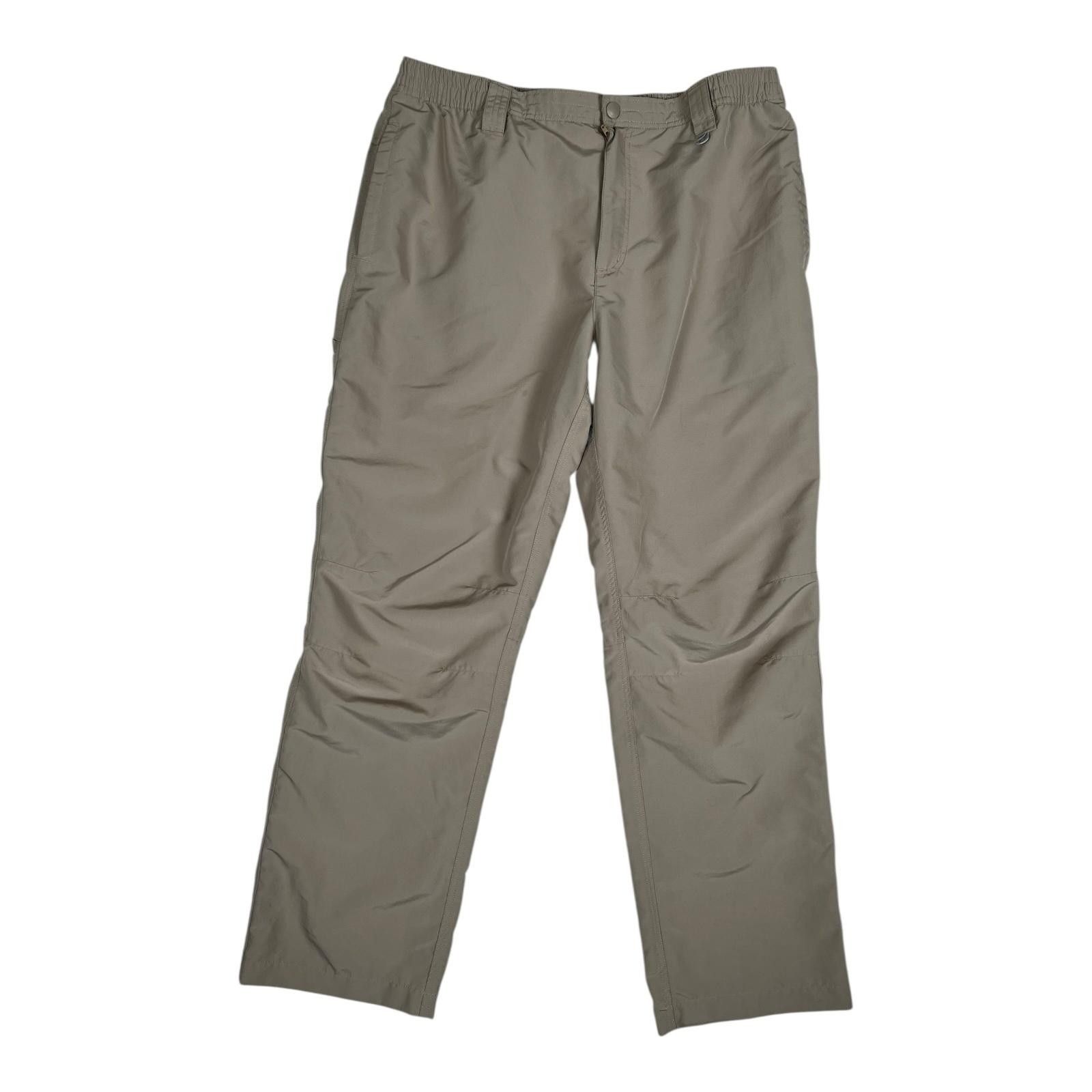 Field & Stream Field & Stream Pants Mens XL Khaki Lightweight Hiking Fishin Size US 34 / EU 50 - 1 Thumbnail