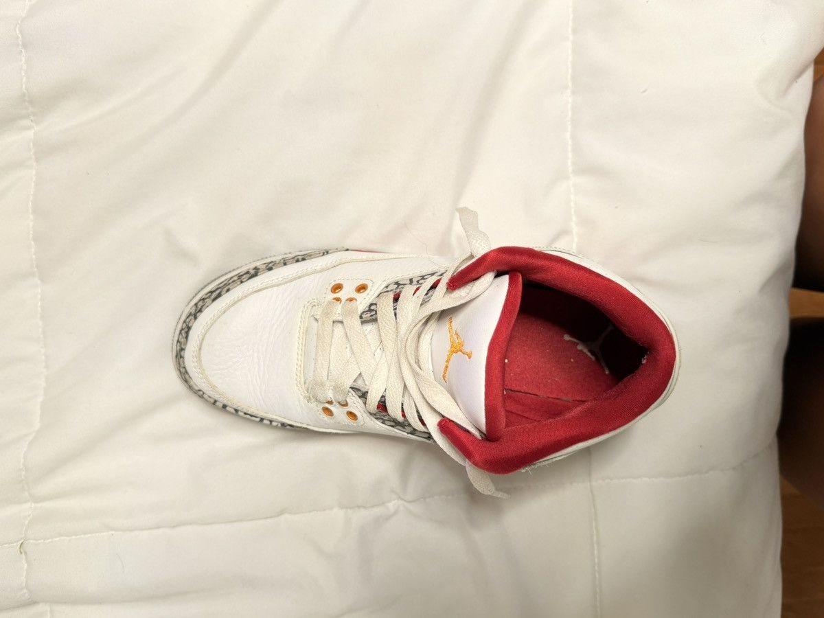 Jordan Brand Jordan 3’s “Cardinal” Size US 7 / IT 37 - 4 Thumbnail