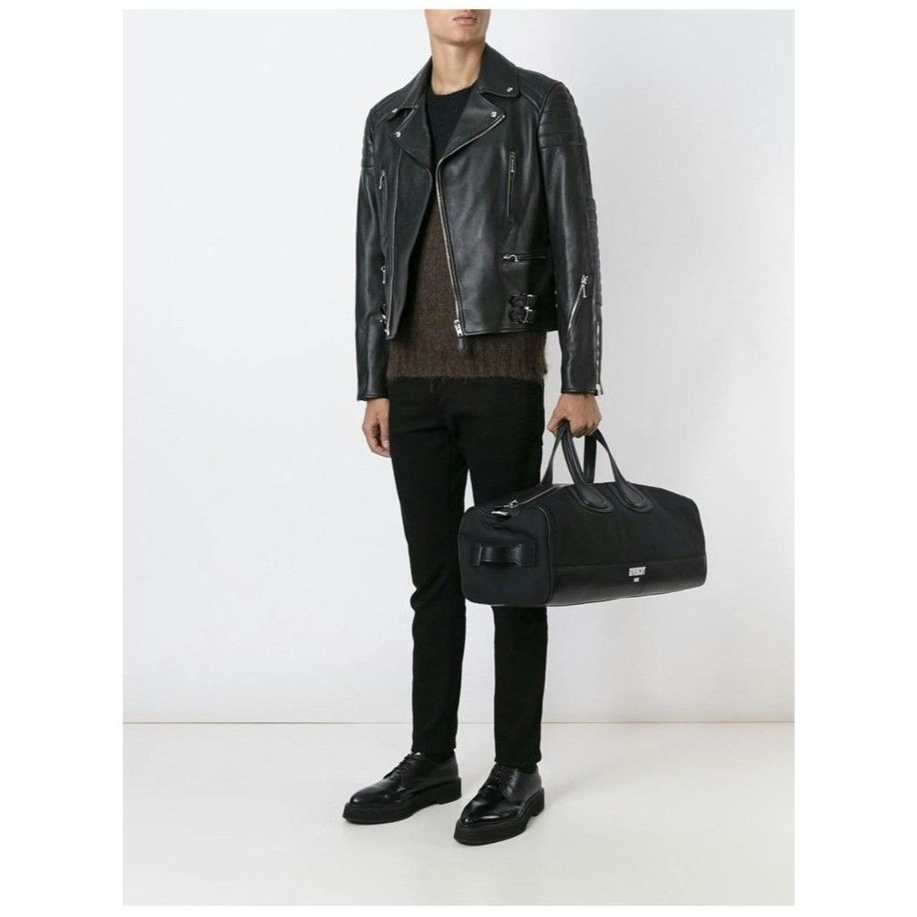 Givenchy Givenchy Buffalo Leather Classic Biker Jacket Size US M / EU 48-50 / 2 - 2 Thumbnail