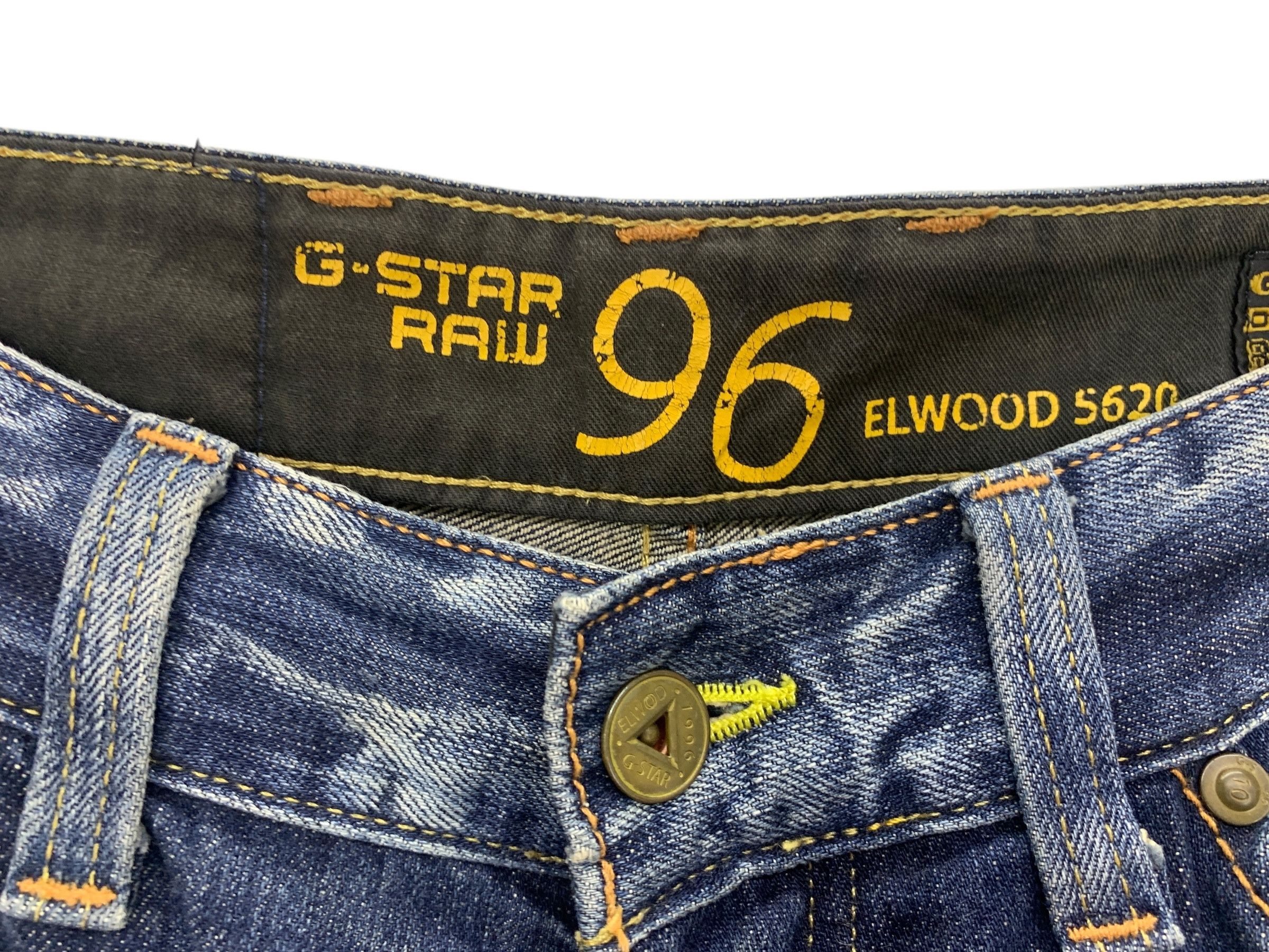 G-Star GStar Raw Jeans Knee Distressed Jeans Pants Size US 27 - 9 Thumbnail