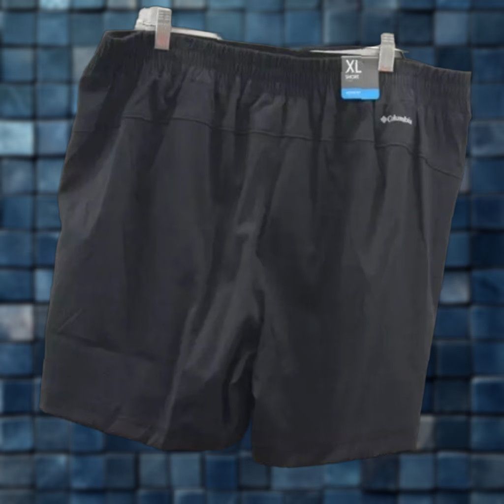 Vintage Columbia Shorts Bermuda Pull-On Mid Rise Active Performance Women XL Black Size 40" / US 18 - 1 Thumbnail