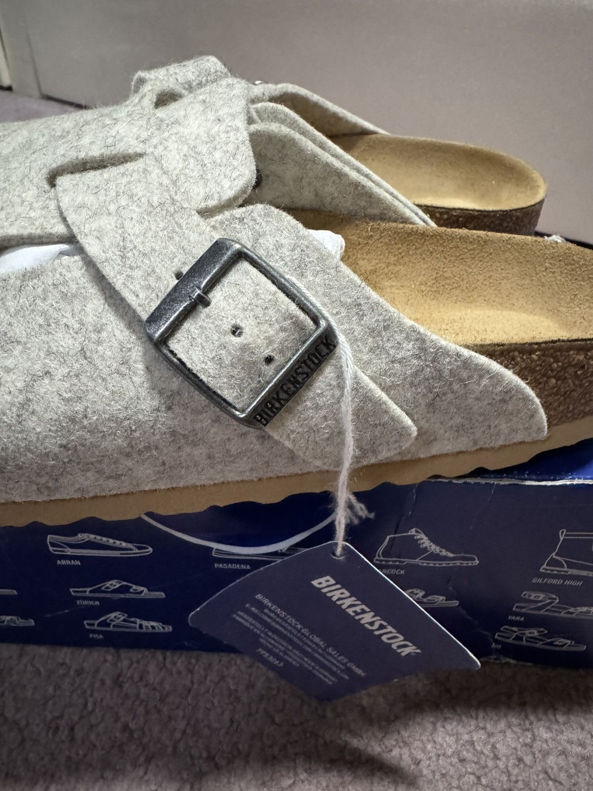 Birkenstock Birkenstock Boston BS Eggshell Size 6 Size US 6 / EU 39 - 2 Thumbnail