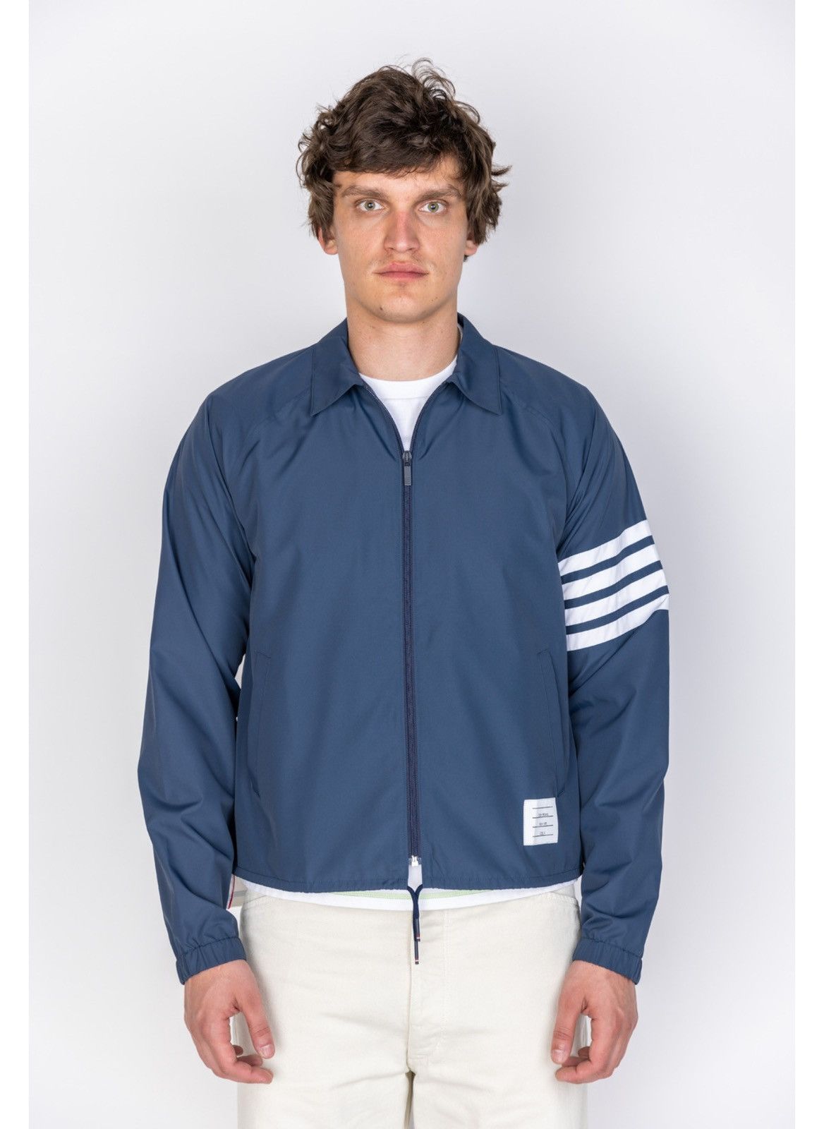 Thom Browne Last Size Thom Browne Flyweight Windbreaker Jacket Size US XL / EU 56 / 4 - 1 Thumbnail