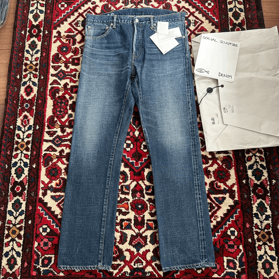 Visvim visvim size W34L28 SOCIAL SCULPTURE 10 DAMAGED-41 jeans 250 