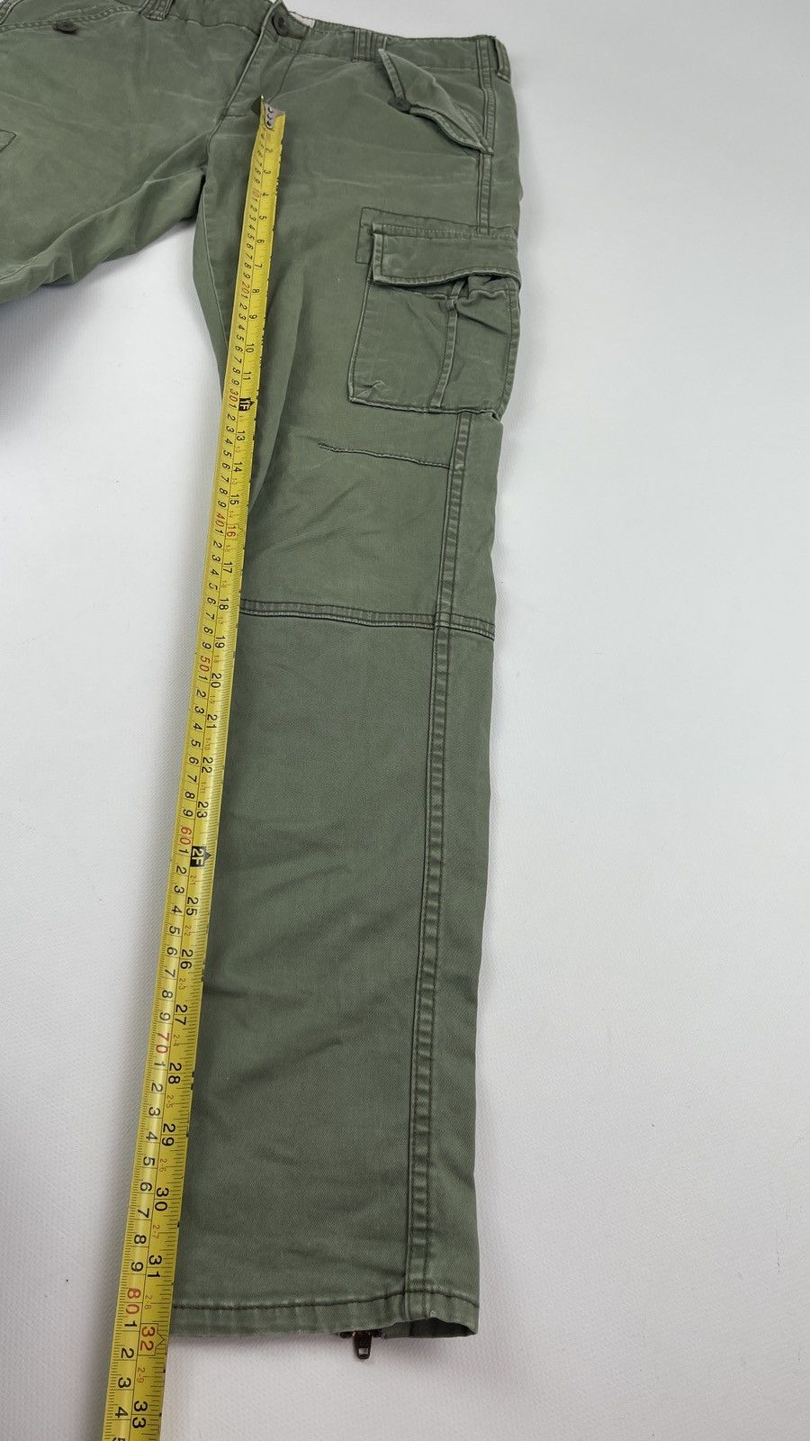 Denim & Supply Ralph Lauren × Polo Ralph Lauren × Vintage Denim Supply Ralph Lauren Cargo Tapared Jeans Pants Size 28" / US 6 / IT 42 - 9 Thumbnail
