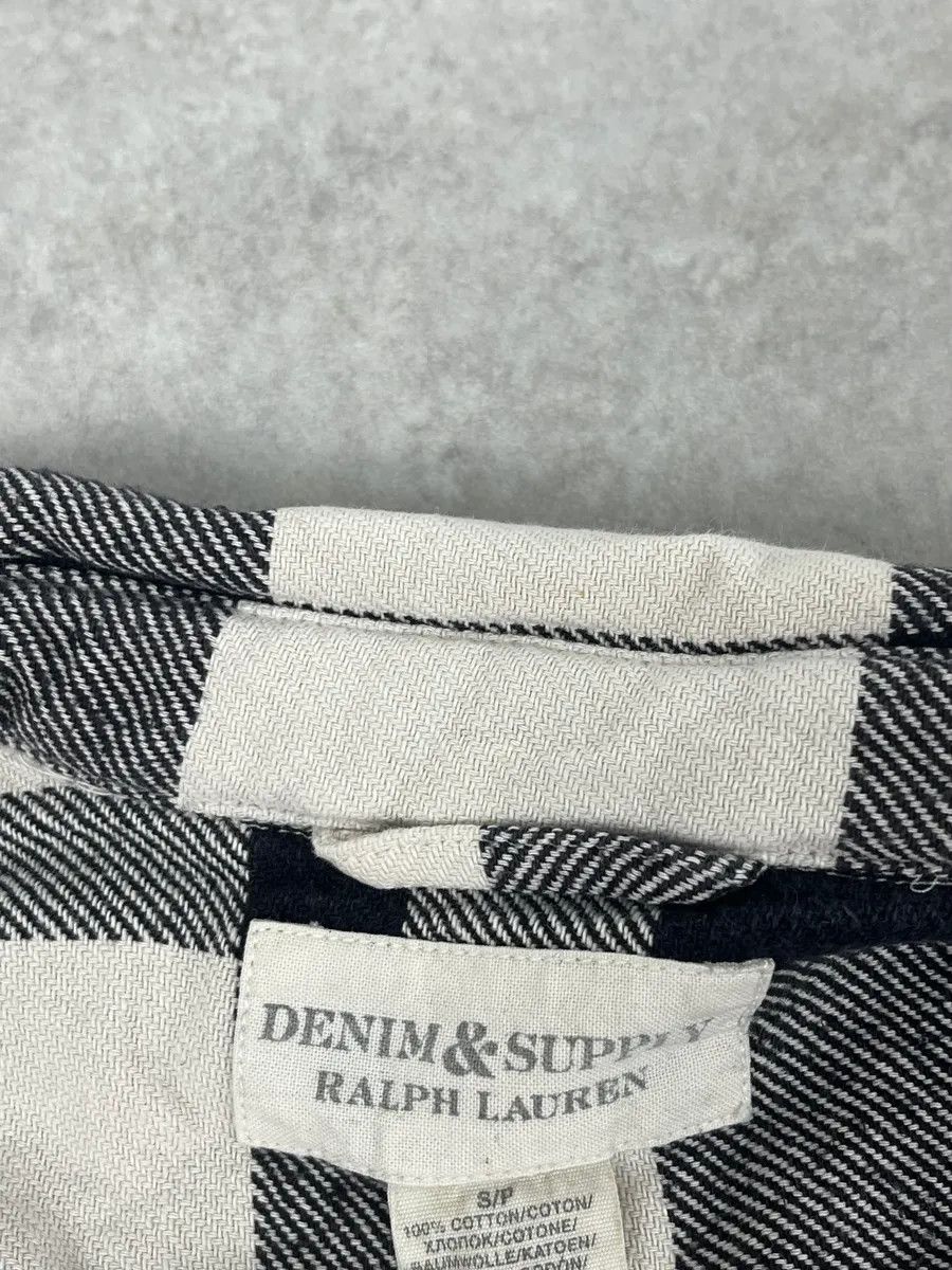 Polo Ralph Lauren Ralph Lauren Denim & Supply Tartan Black & White Shirt Size US S / EU 44-46 / 1 - 11 Thumbnail