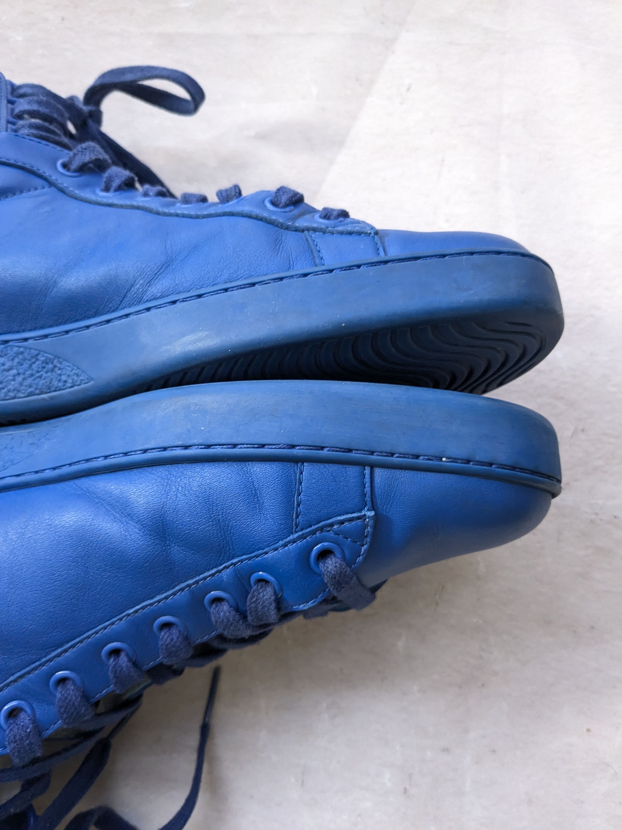 Gucci Gucci Ace Sneakers Blue 10.5 High Tops 625672 GG Size US 10.5 / EU 43-44 - 9 Thumbnail
