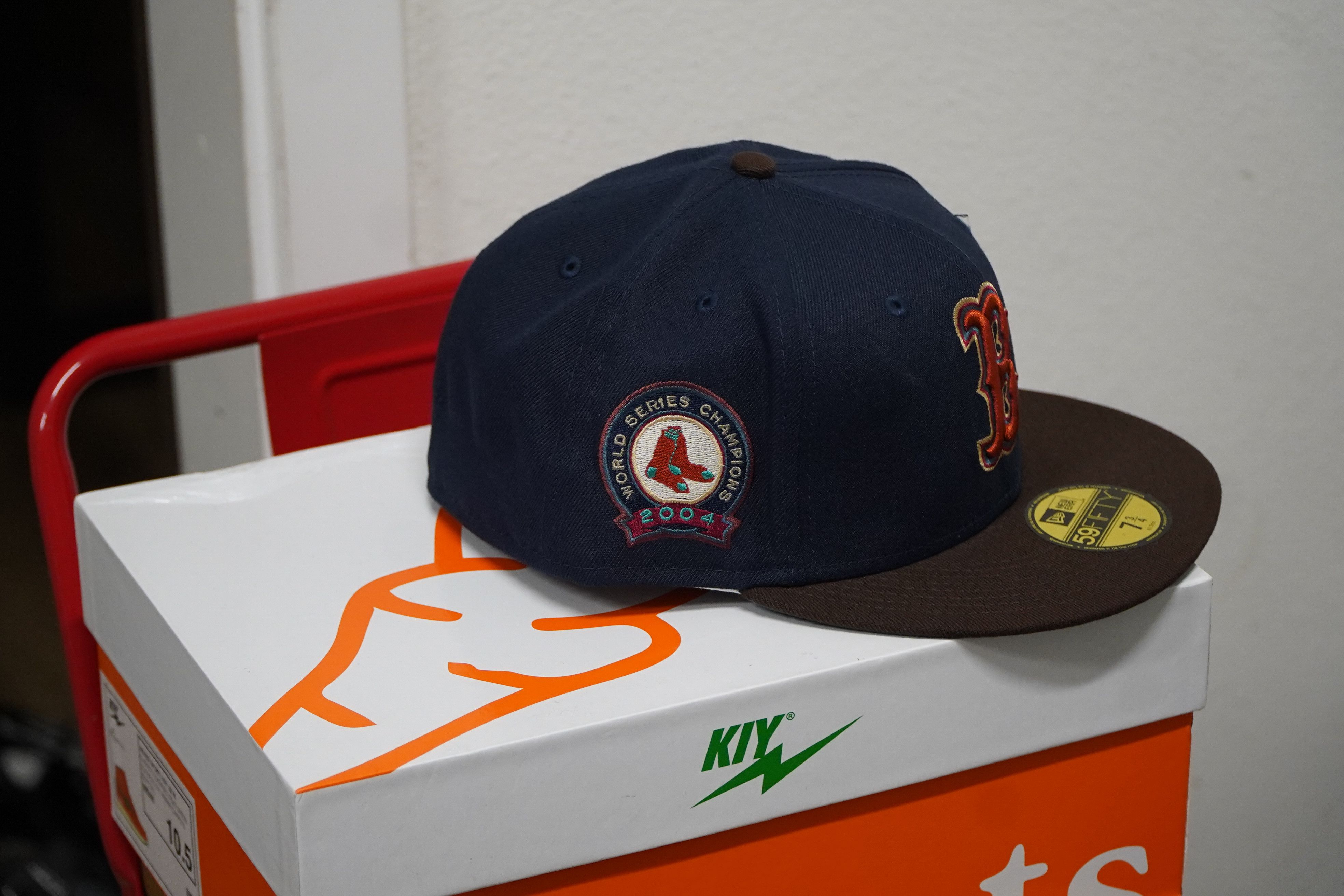 New Era Boston Redsox New Era - 7 3/4 Size ONE SIZE - 2 Thumbnail