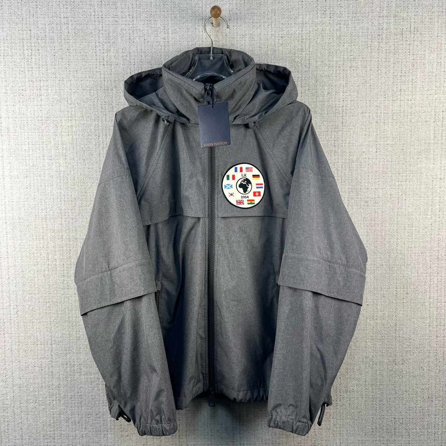 Louis Vuitton Louis Vuitton Logo Embroidery Pegasus Hooded Jacket Size US M / EU 48-50 / 2 - 1 Thumbnail