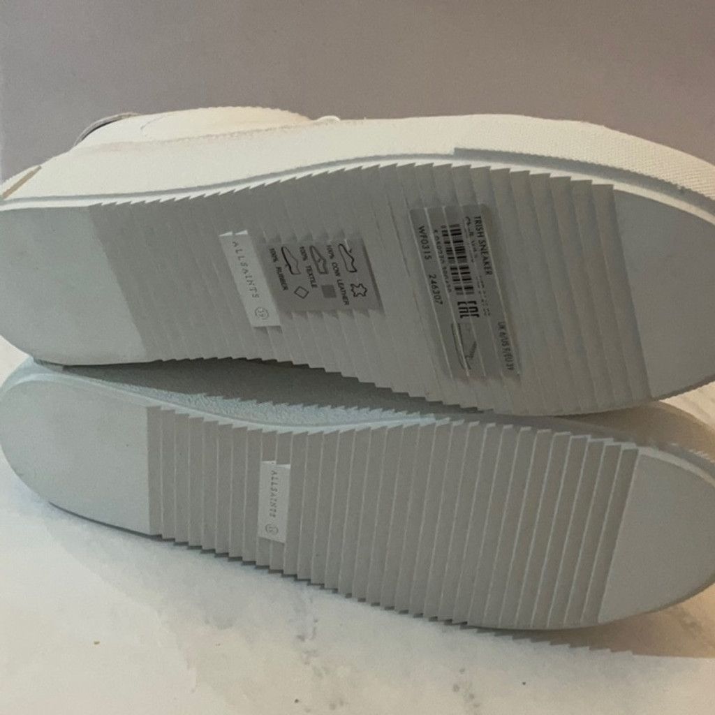 Allsaints All Saints Trish Sneaker in White, EU Size: 39 Size US 9 / IT 39 - 12 Thumbnail