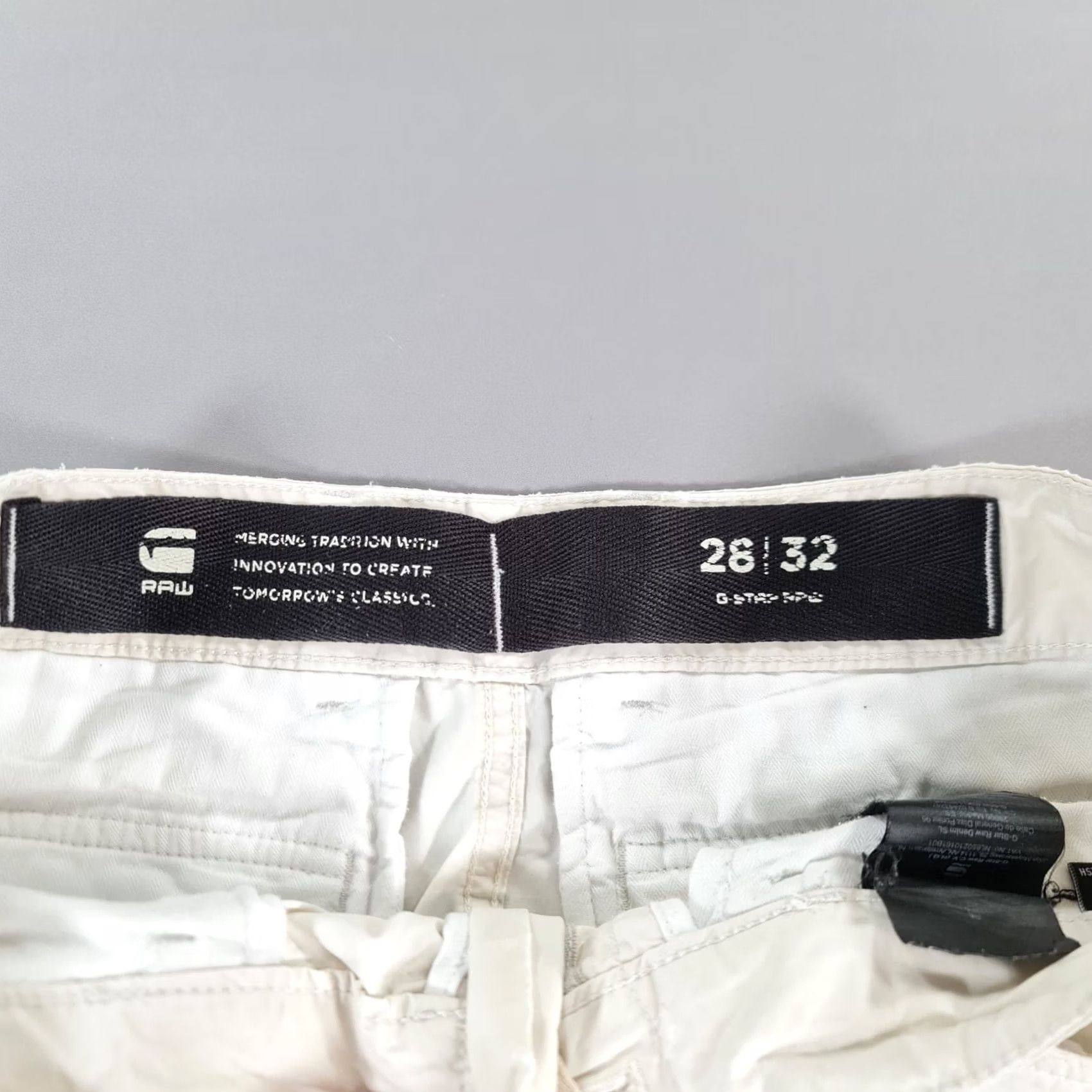 G-Star G Star Mens Cargo Pants Beige W28 L27 3D Tapered Ripstop Utility Paratrooper Size US 28 / EU 44 - 4 Thumbnail