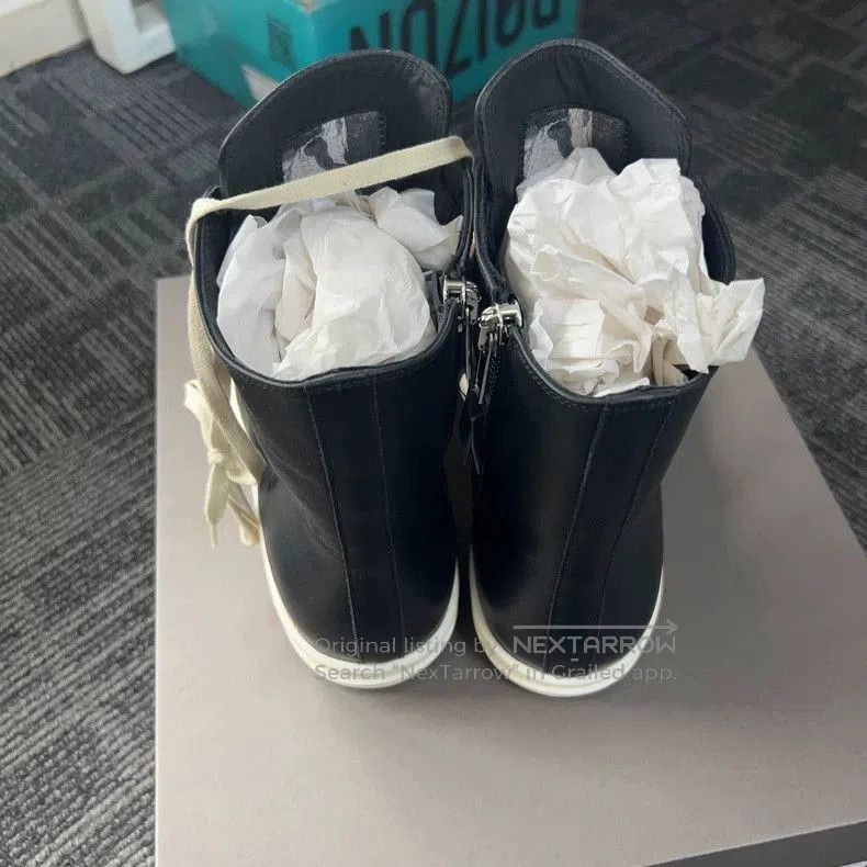 Rick Owens Rick Owens High. Size US 10 / EU 43 - 2 Thumbnail