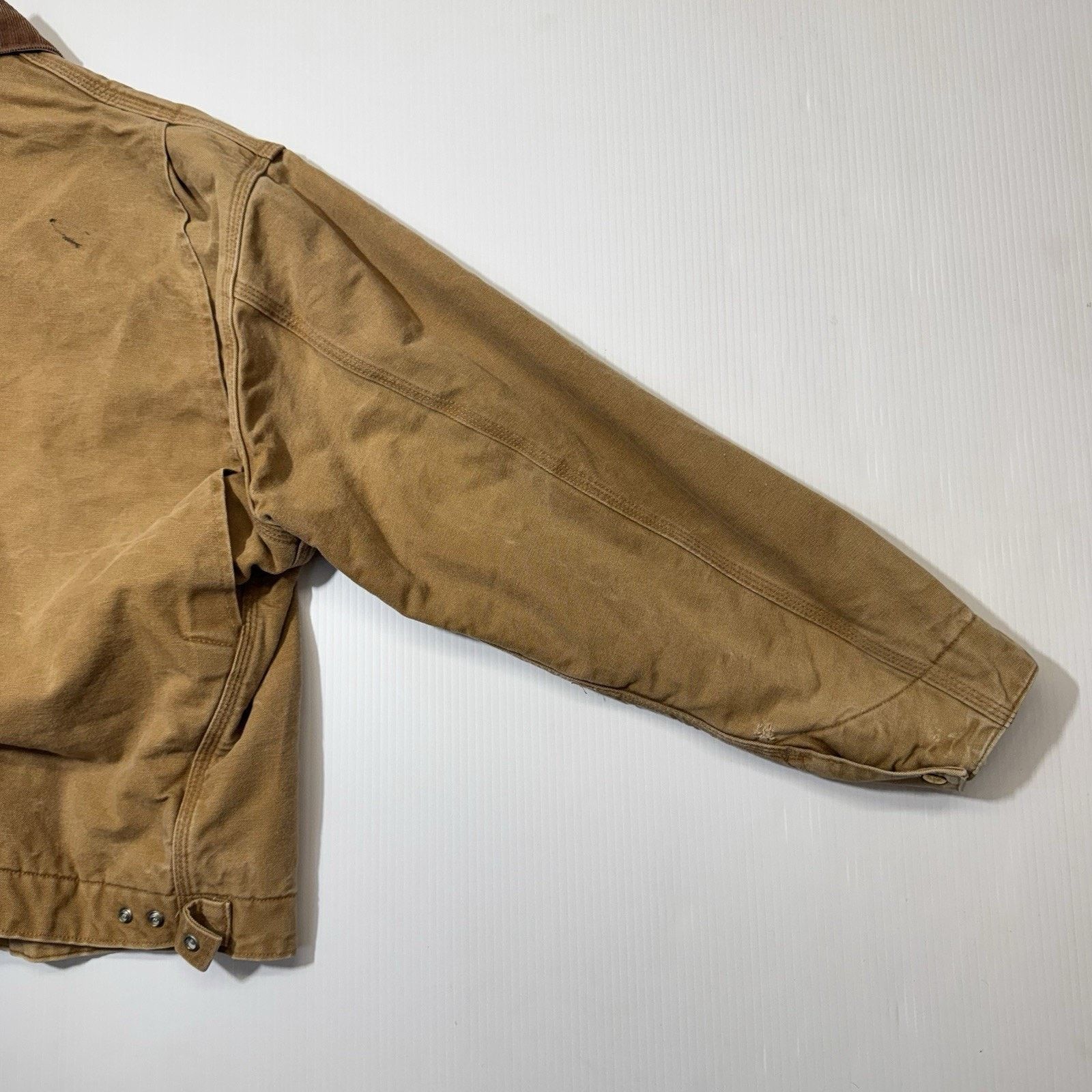 Carhartt CARHARTT J01 Detroit Lined Jacket Size 50 Reg Made in USA Size US XXL / EU 58 / 5 - 8 Thumbnail