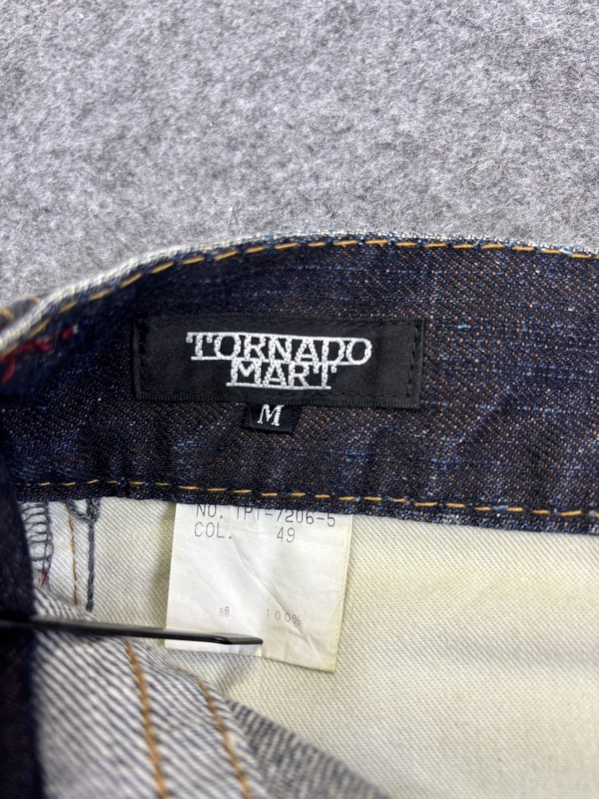 Tornado Mart 💥Archval SuperFlare💥Tornado Mart Artisanal Fade Denim F912 Size US 34 / EU 50 - 19 Thumbnail