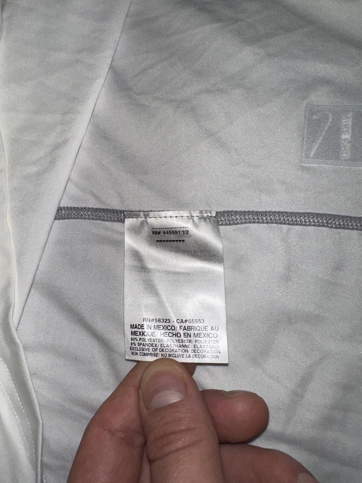 Nike Nike Men’s Pro Dri-Fit Fitted Stretch Mesh White T-Shirt Size US XL / EU 56 / 4 - 10 Thumbnail