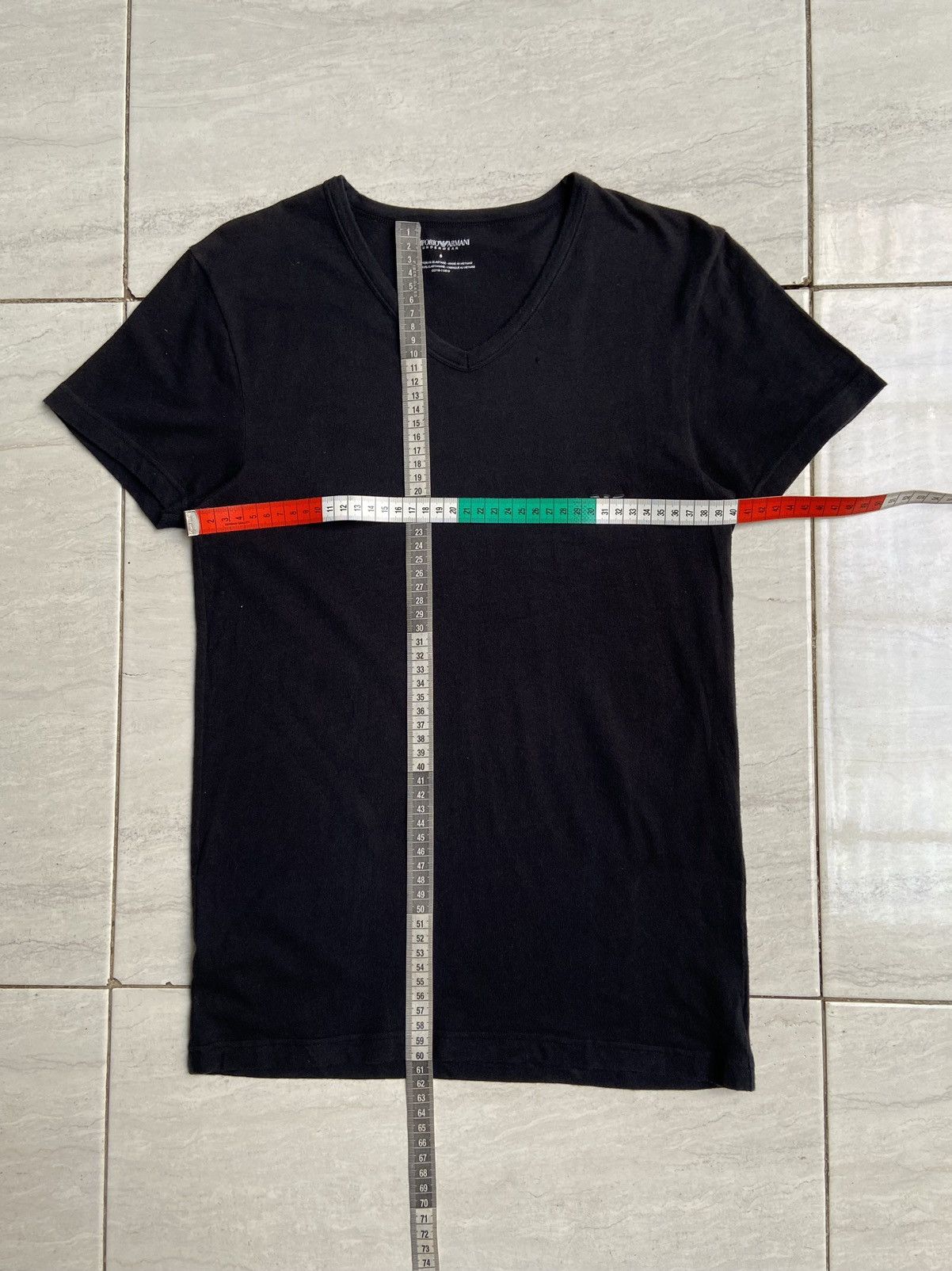 Emporio Armani EMPORIO ARMANI Black T-shirt Size US XS / EU 42 / 0 - 7 Thumbnail