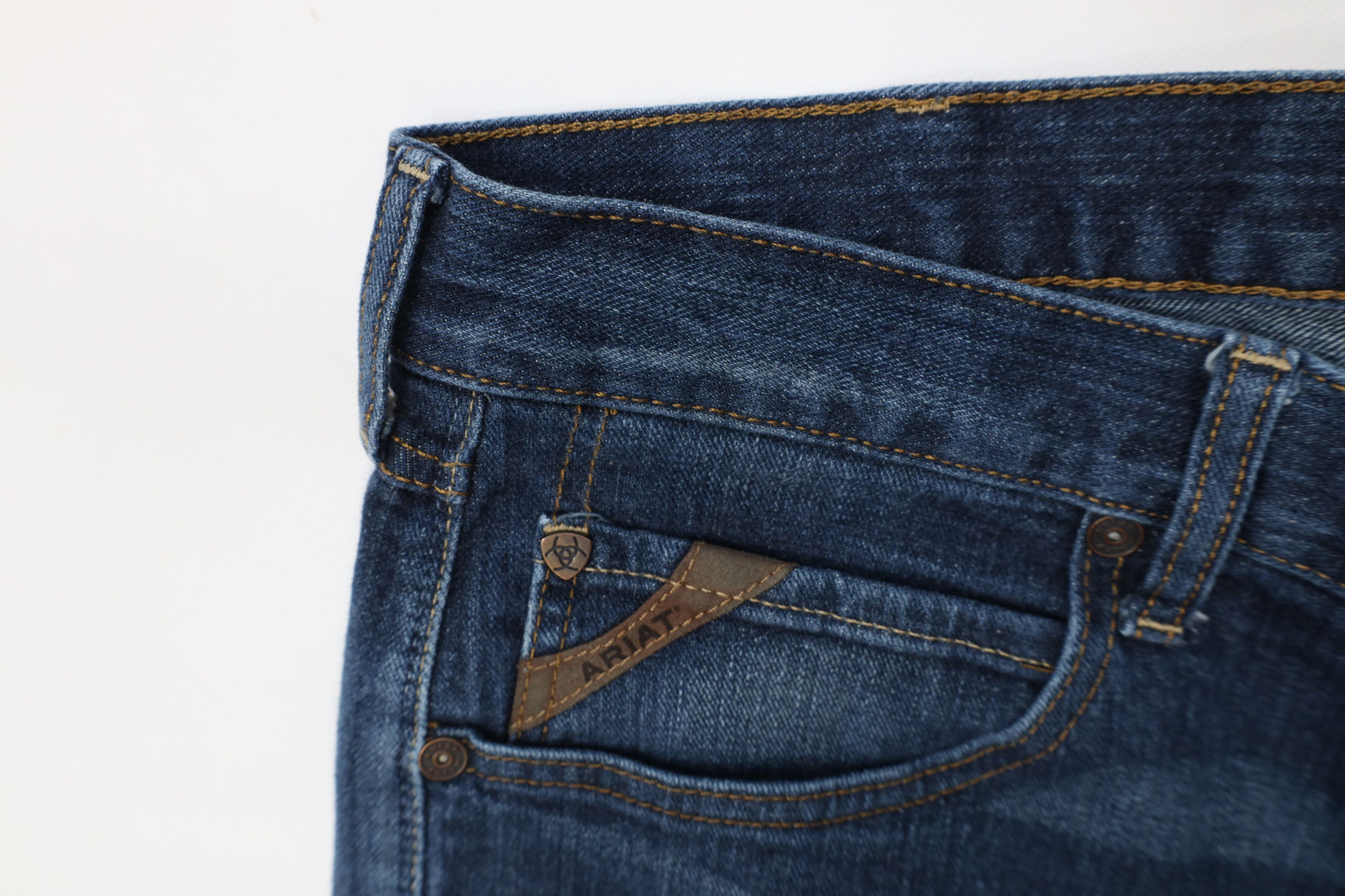 Ariat Ariat Denim M5 Slim Straight Leg Stretch Denim Jeans Blue Size US 36 / EU 52 - 6 Thumbnail