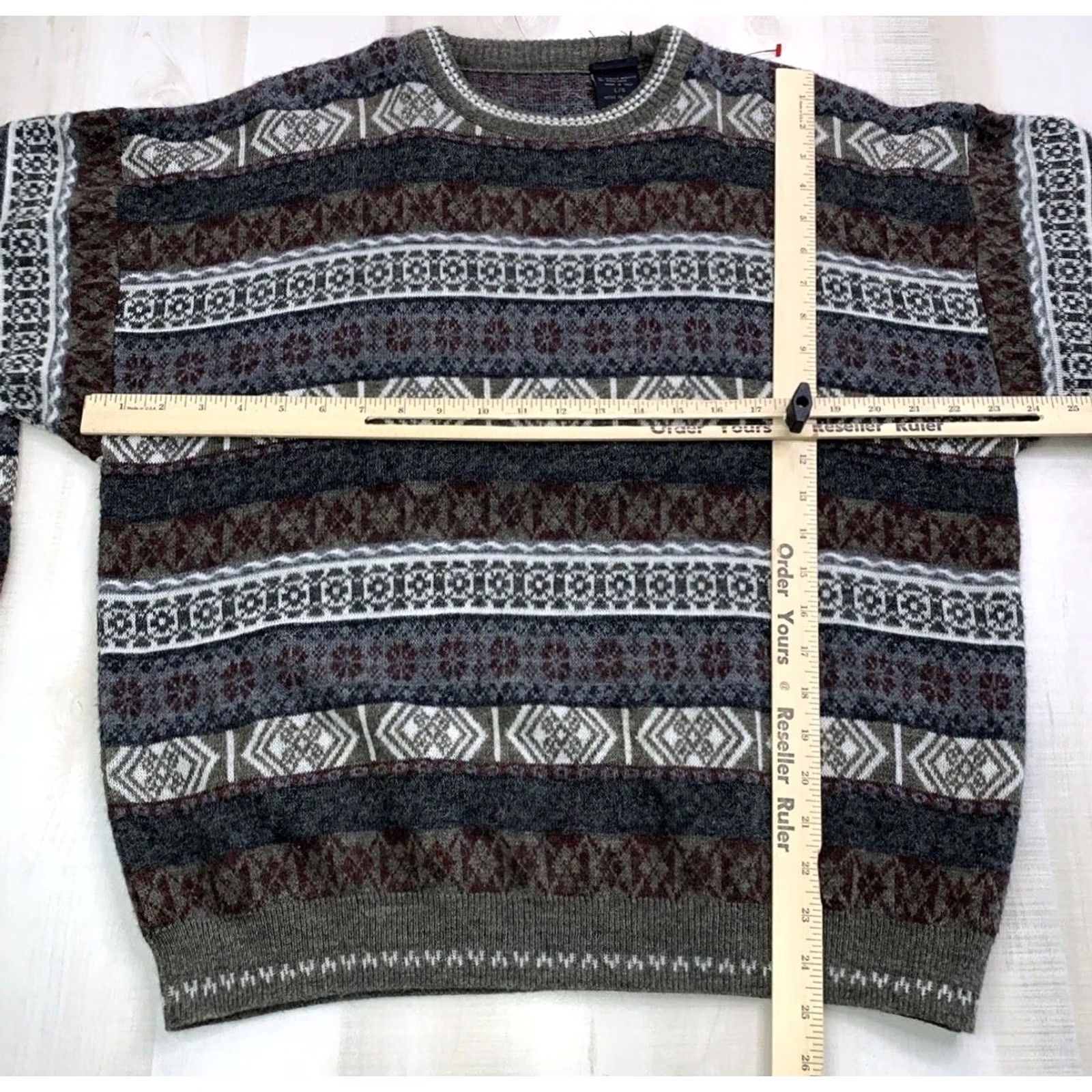 Vintage VINTAGE Geometric Grand... Size US L / EU 52-54 / 3 - 2 Thumbnail
