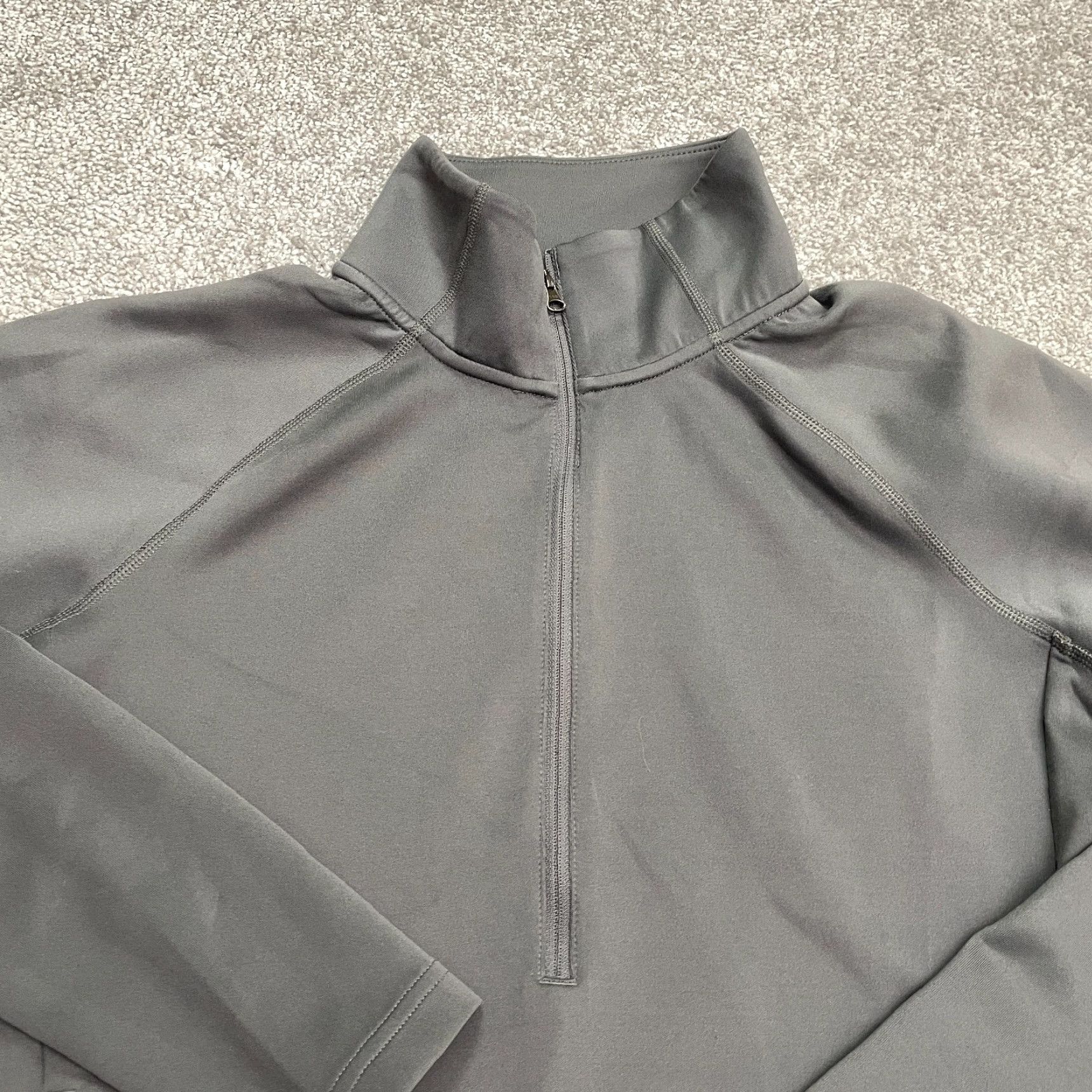 Vintage Columbia Savanna Hill Active Jacket Womens S Dark Gray 1/2 Zip Outdoor Hiking Size S / US 4 / IT 40 - 5 Thumbnail